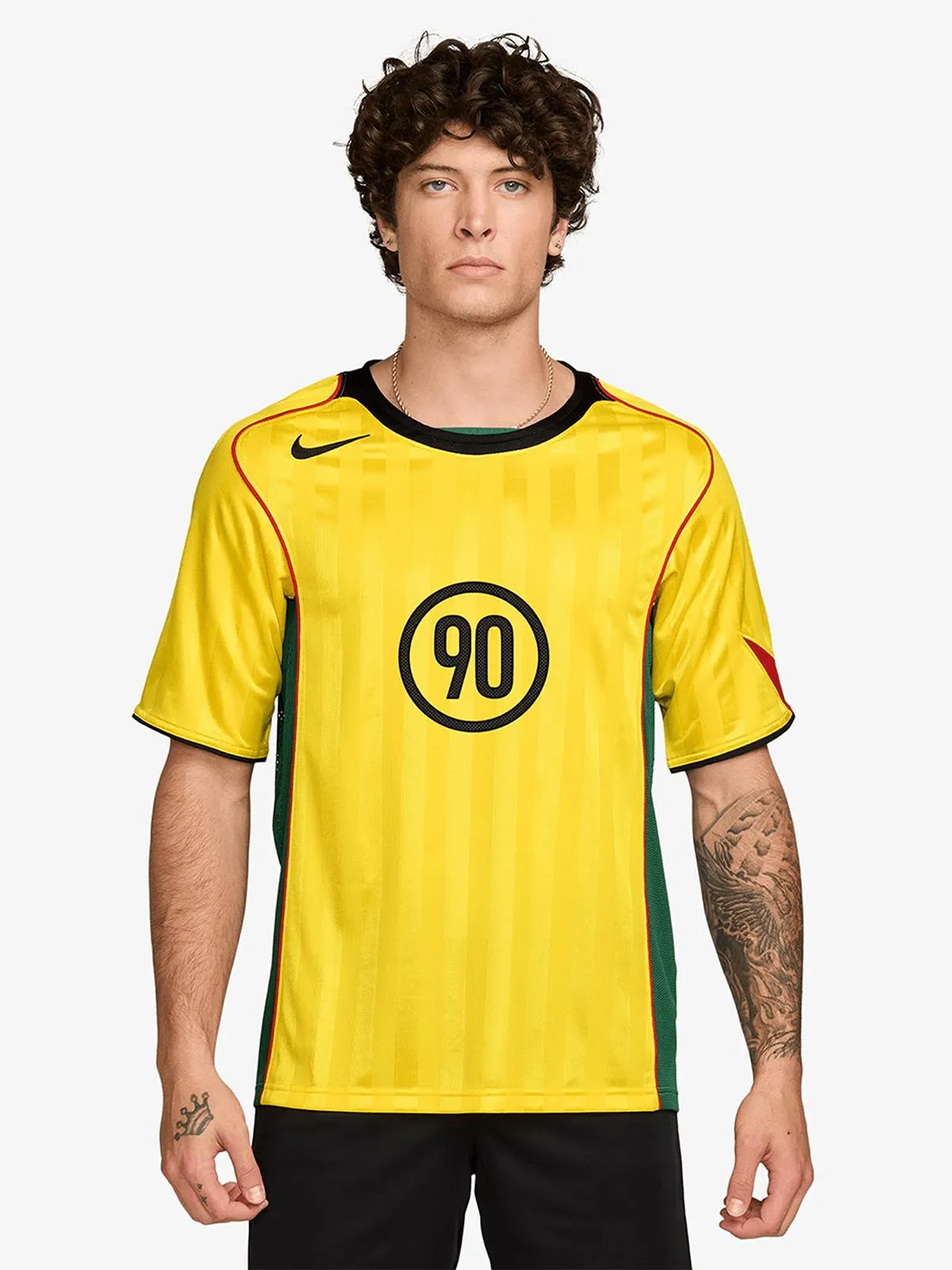 Nike Men's Total 90 Men's Dri-FIT Yellow Soccer Jersey