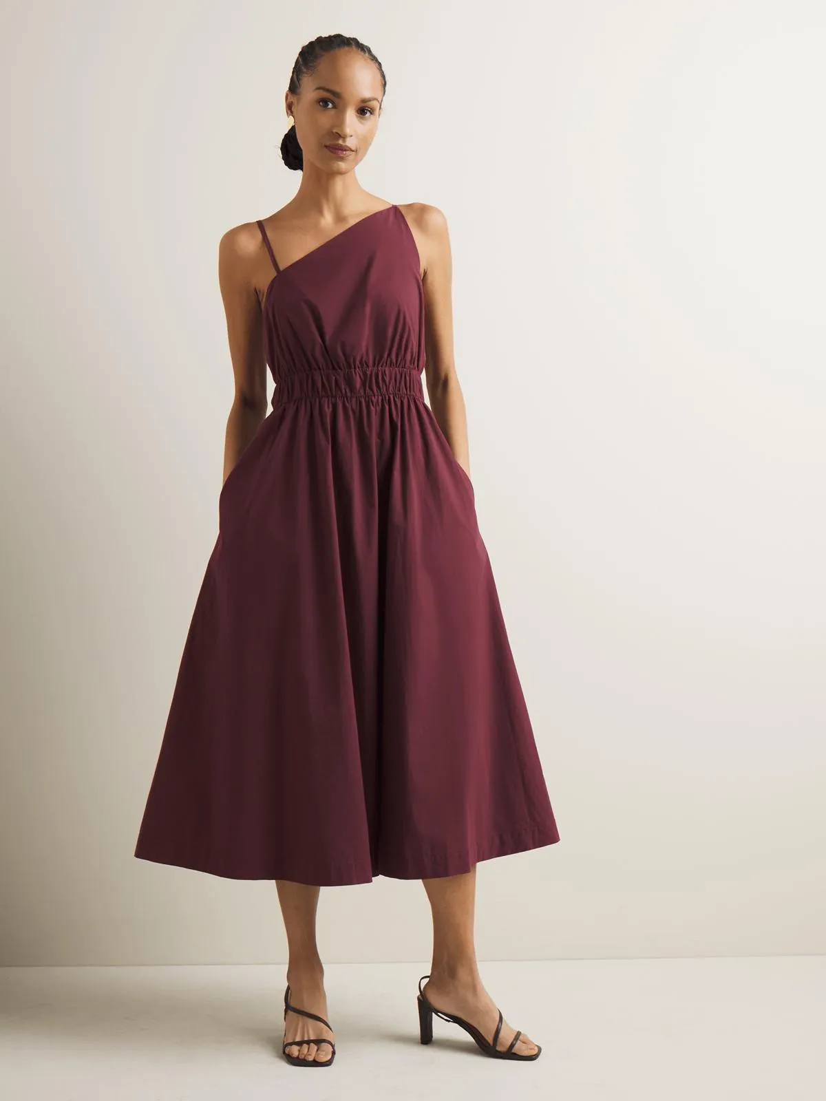 Women's Iconography One Shoulder Fit & Flare Dress