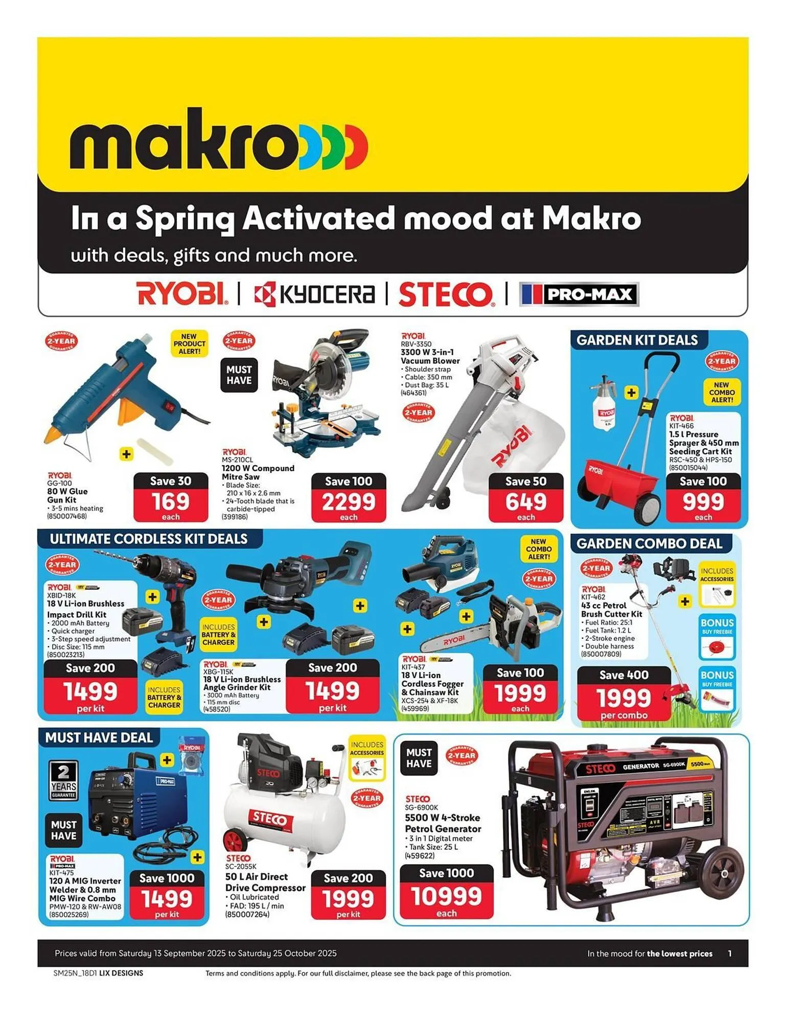 Makro catalogue from 13 September to 25 October 2025 - Catalogue Page 1