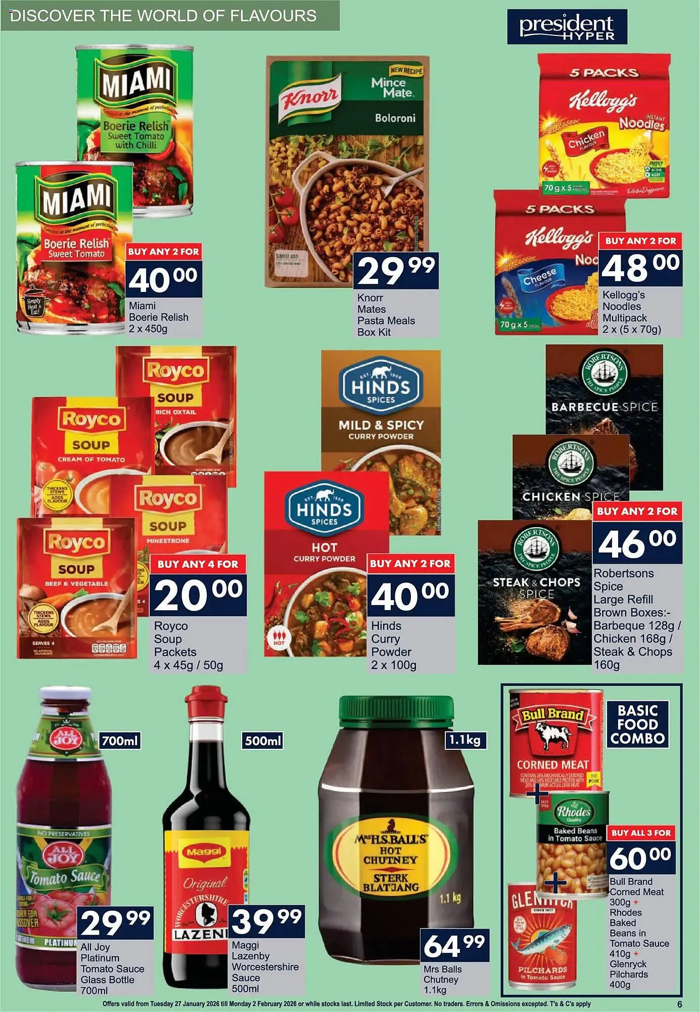 President Hyper catalogue from 27 January to 2 February 2026 - Catalogue Page 6