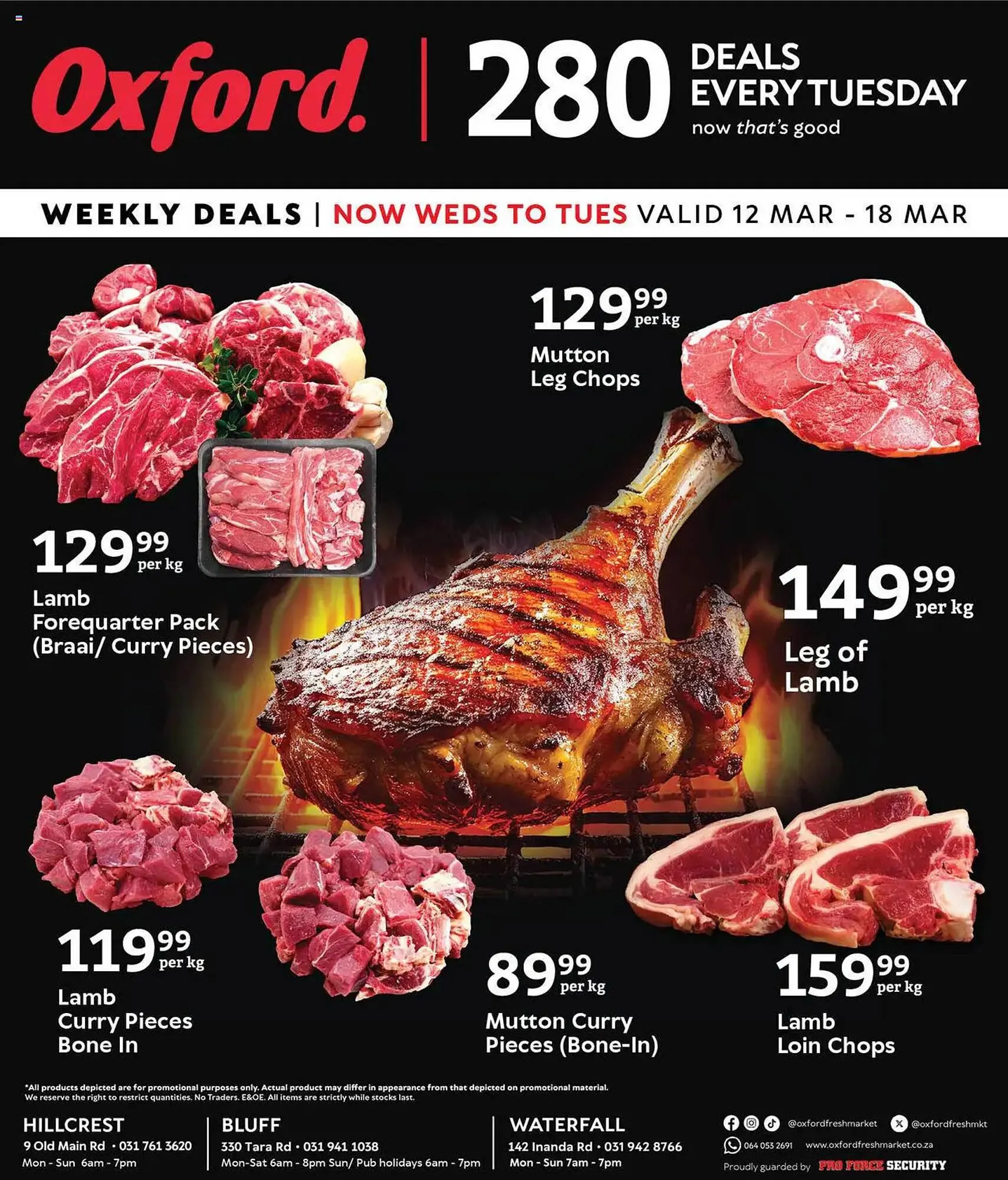 Oxford Freshmarket catalogue from 12 March to 18 March 2025 - Catalogue Page 1