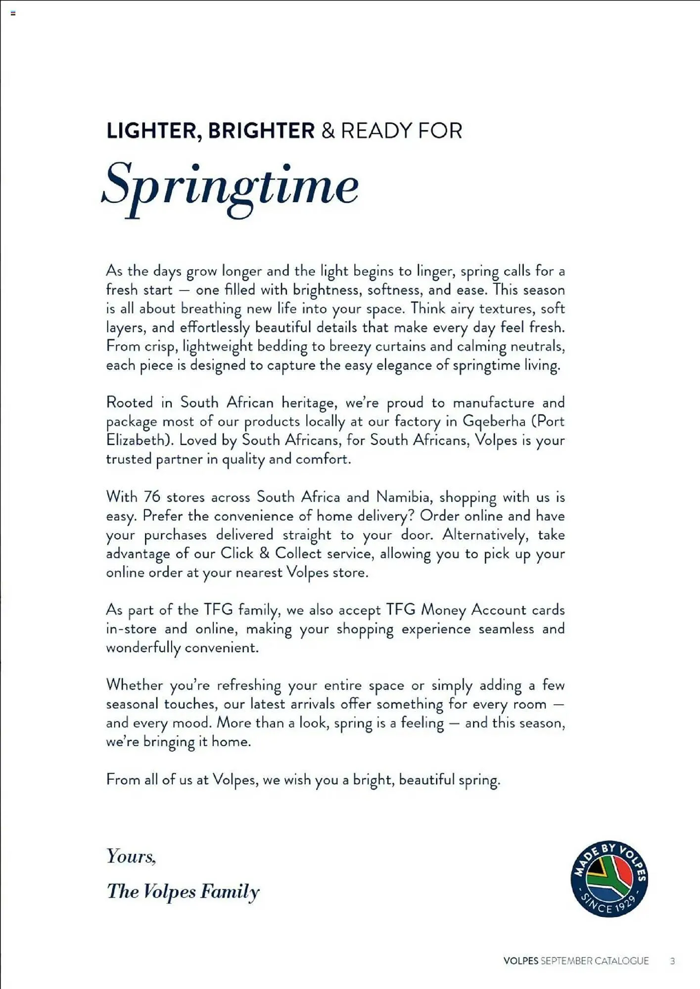 Volpes catalogue from 1 September to 30 September 2025 - Catalogue Page 3