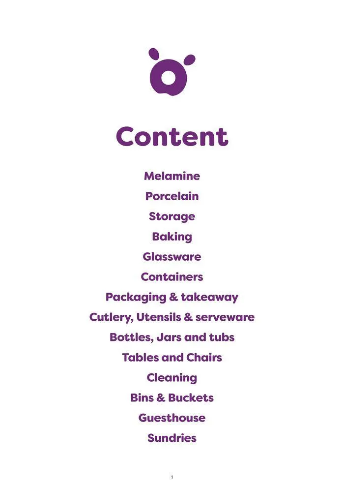 Catering Catalogue 2023-24 from 7 November to 31 December 2024 - Catalogue Page 2