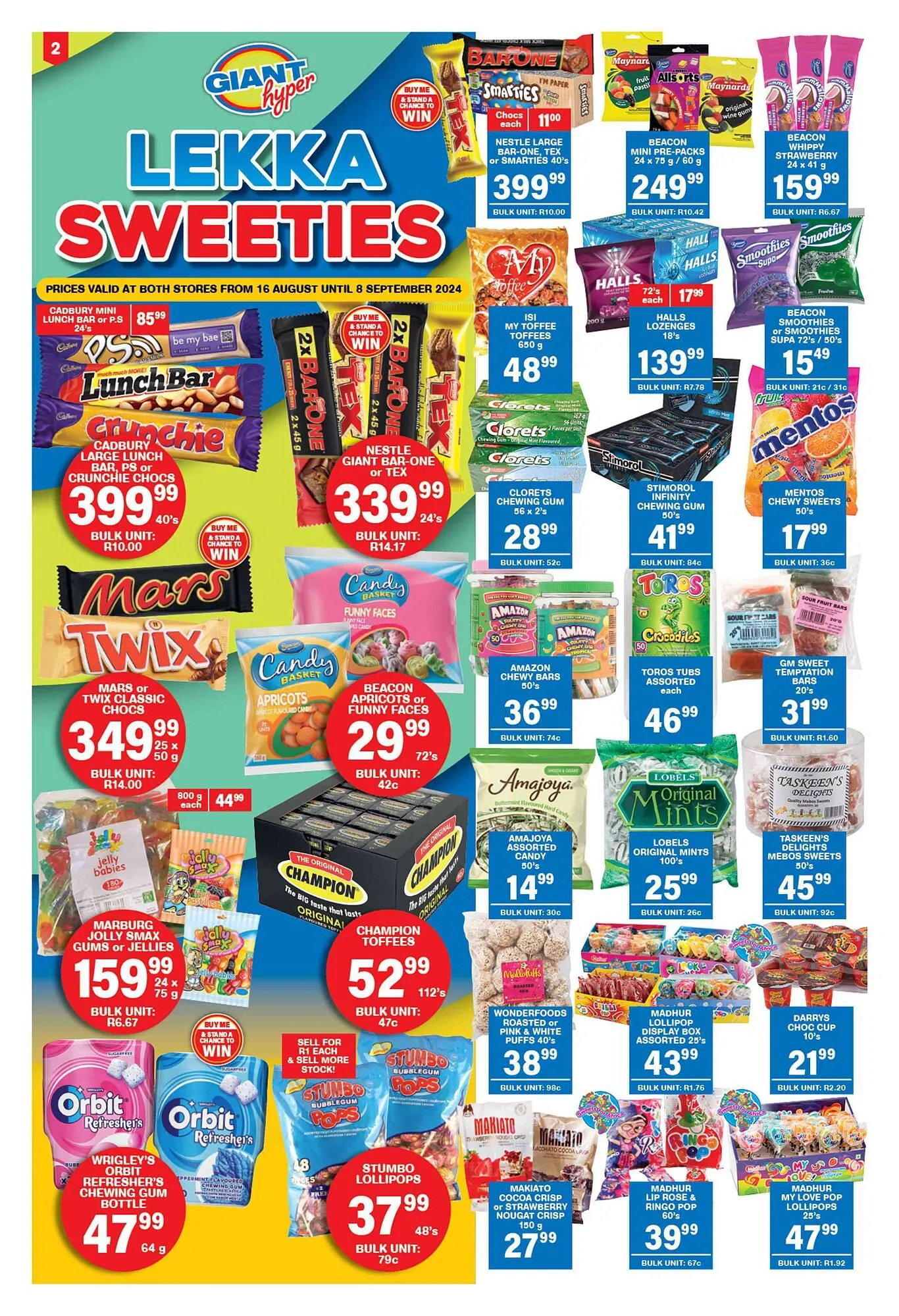 Giant Hyper catalogue from 16 August to 8 September 2024 - Catalogue Page 2