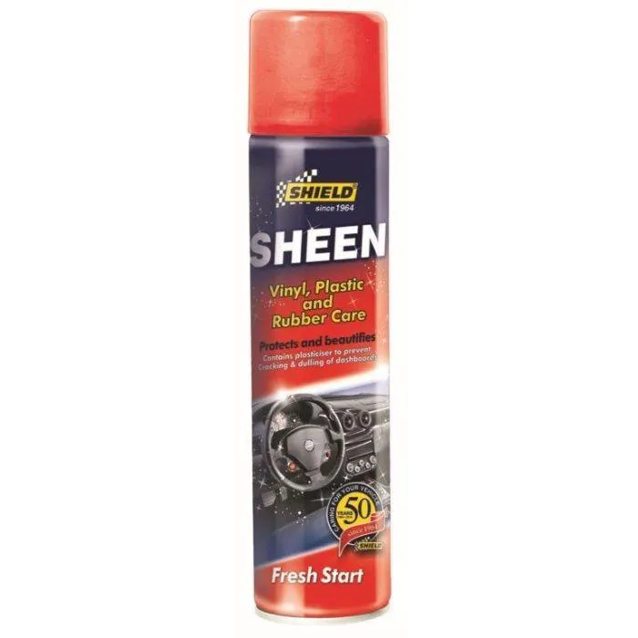 Shield Sheen Vinyl, Plastic & Rubber Care Fresh Start 300ml