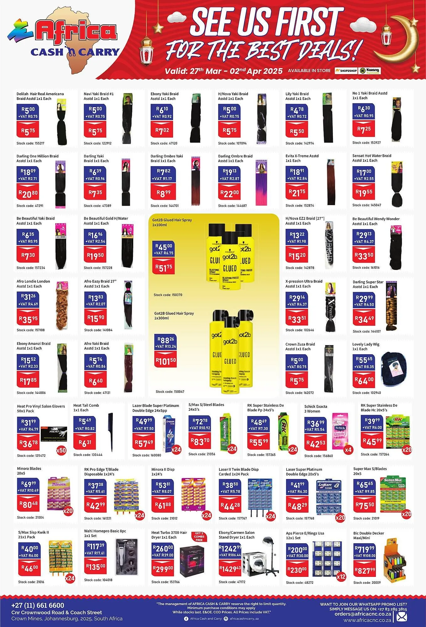 Africa Cash and Carry catalogue from 27 March to 2 April 2025 - Catalogue Page 8