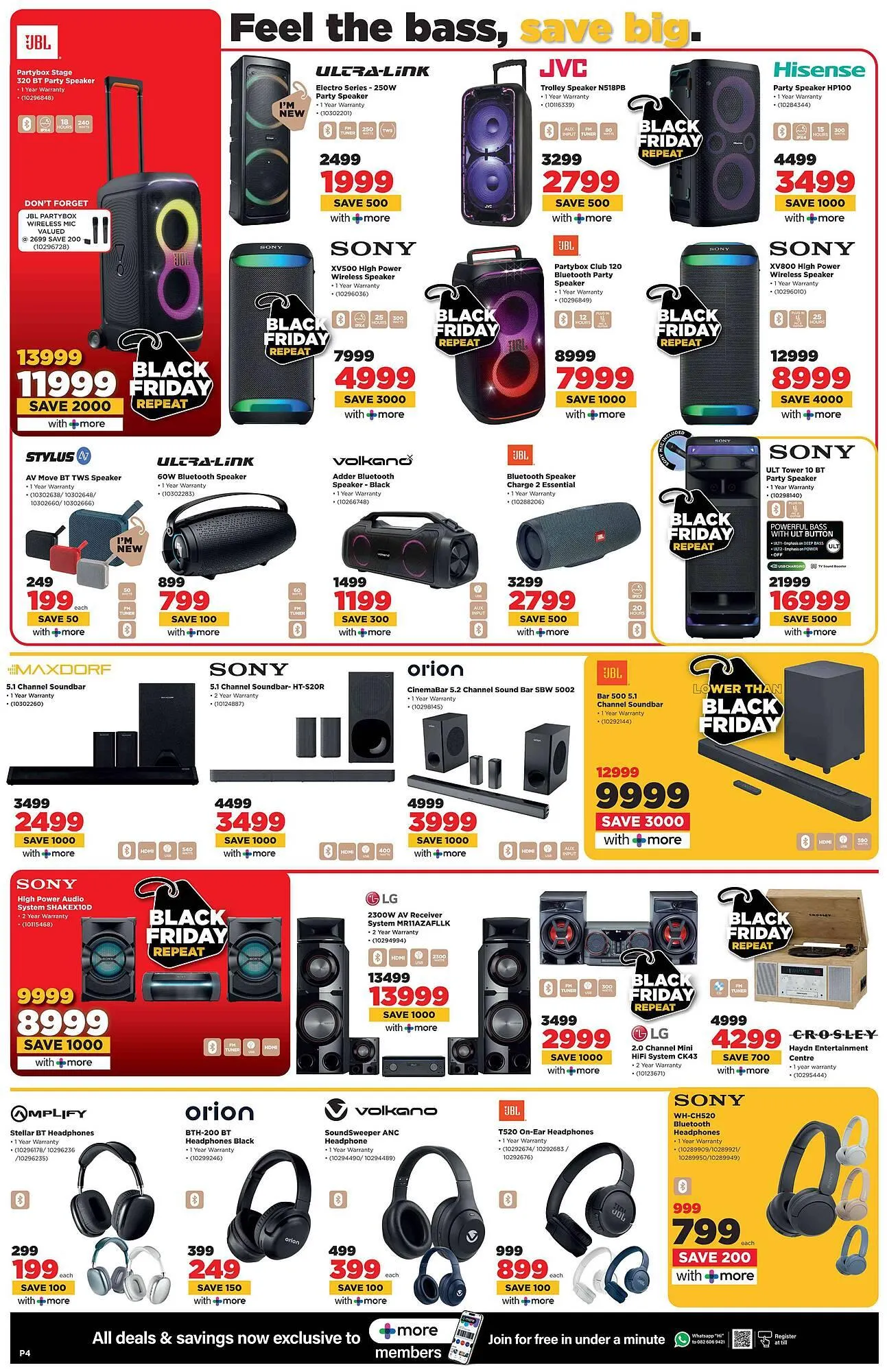 HiFi Corp catalogue from 24 March to 31 March 2025 - Catalogue Page 4