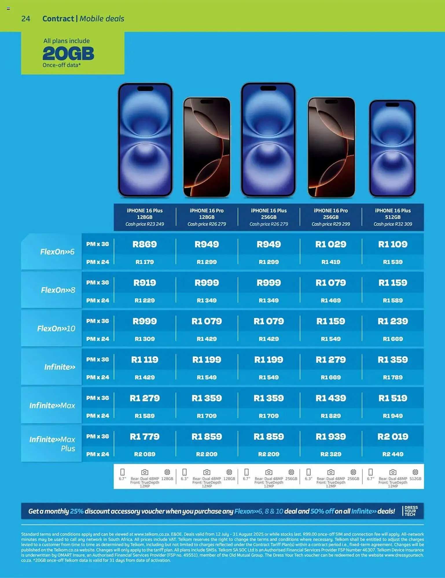 Telkom catalogue from 12 July to 31 August 2025 - Catalogue Page 24