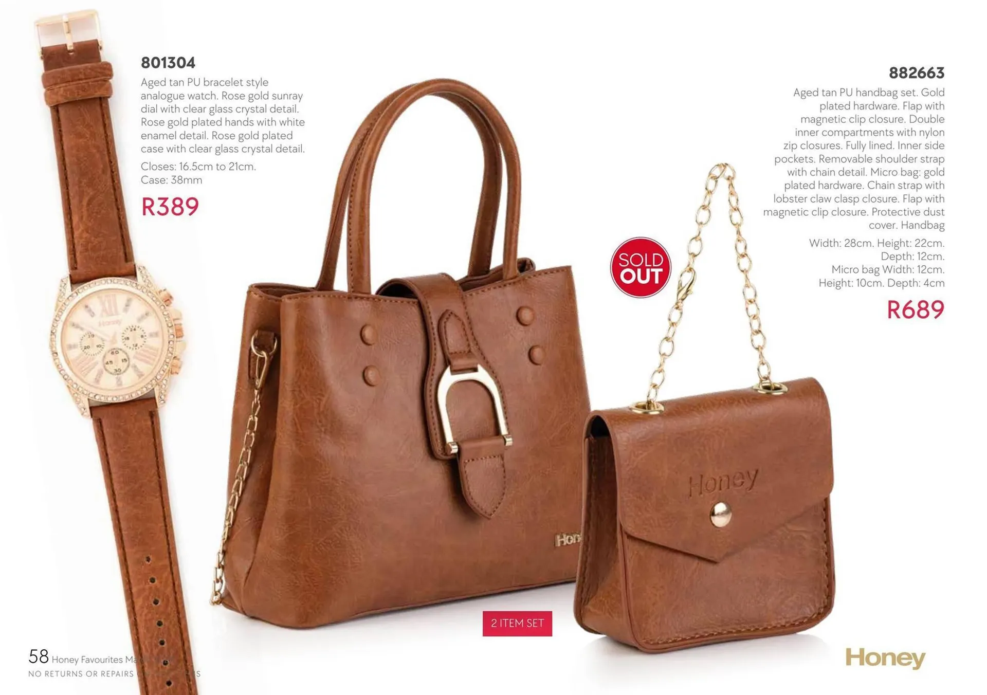 Honey Fashion Accessories catalogue from 29 March to 30 April 2024 - Catalogue Page 55
