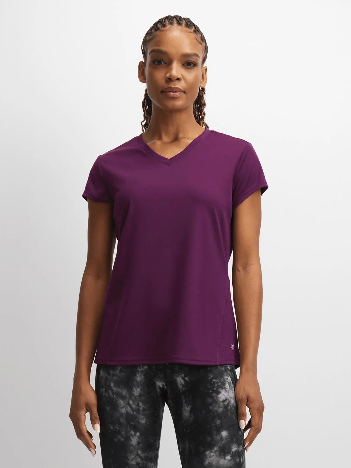 TS Womens Dri-Tech® Active Plum Tee