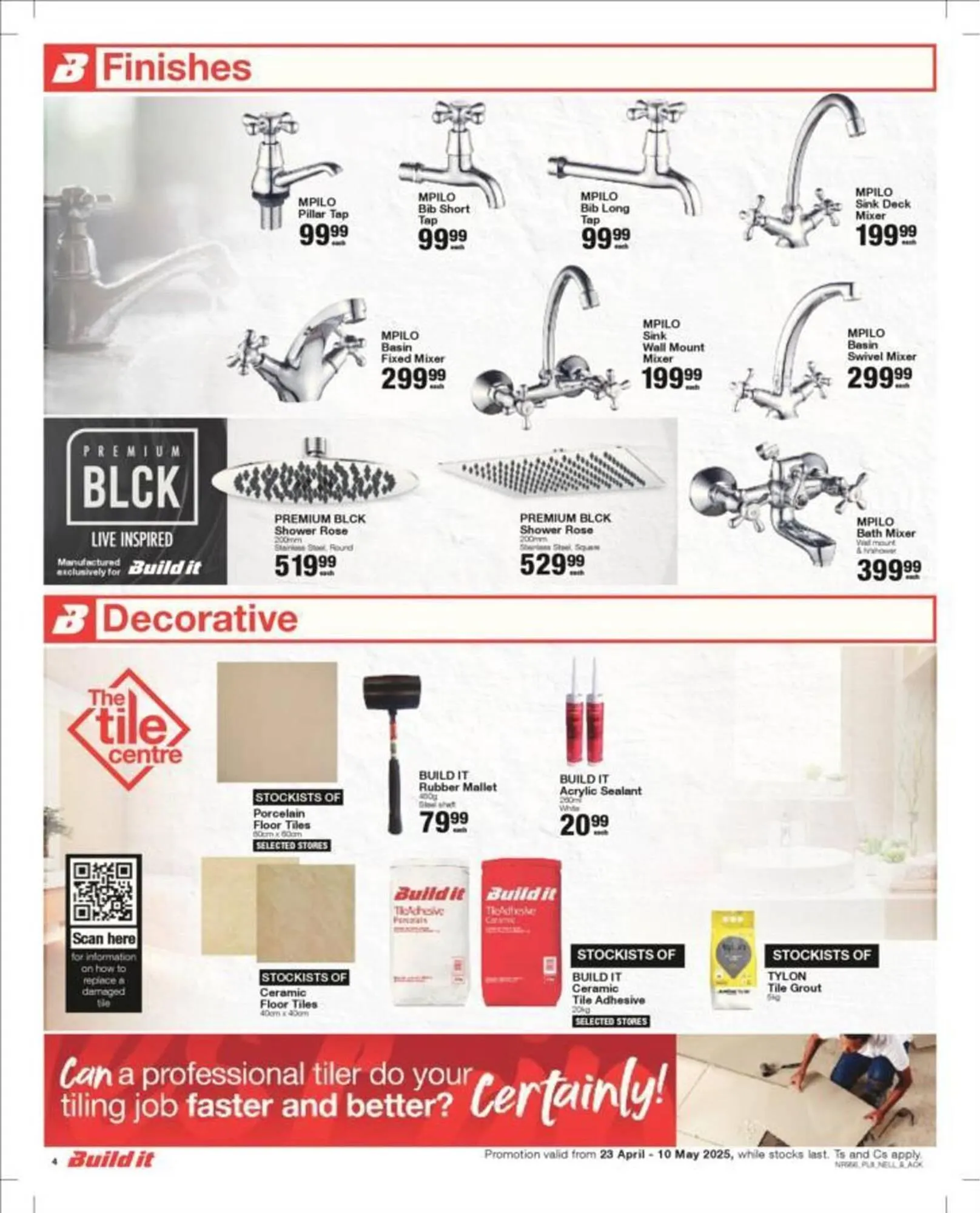 Build It catalogue from 23 April to 10 May 2025 - Catalogue Page 4