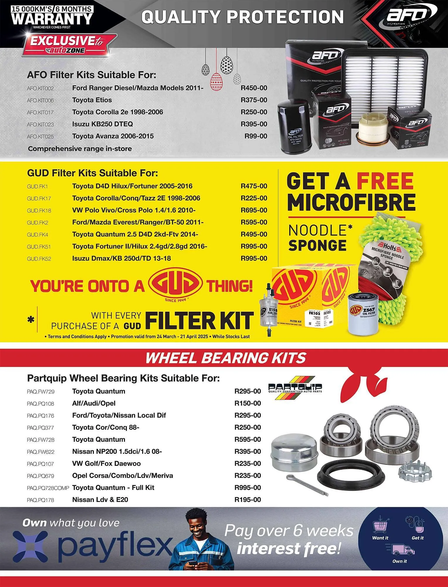 AutoZone catalogue from 24 March to 21 April 2025 - Catalogue Page 4