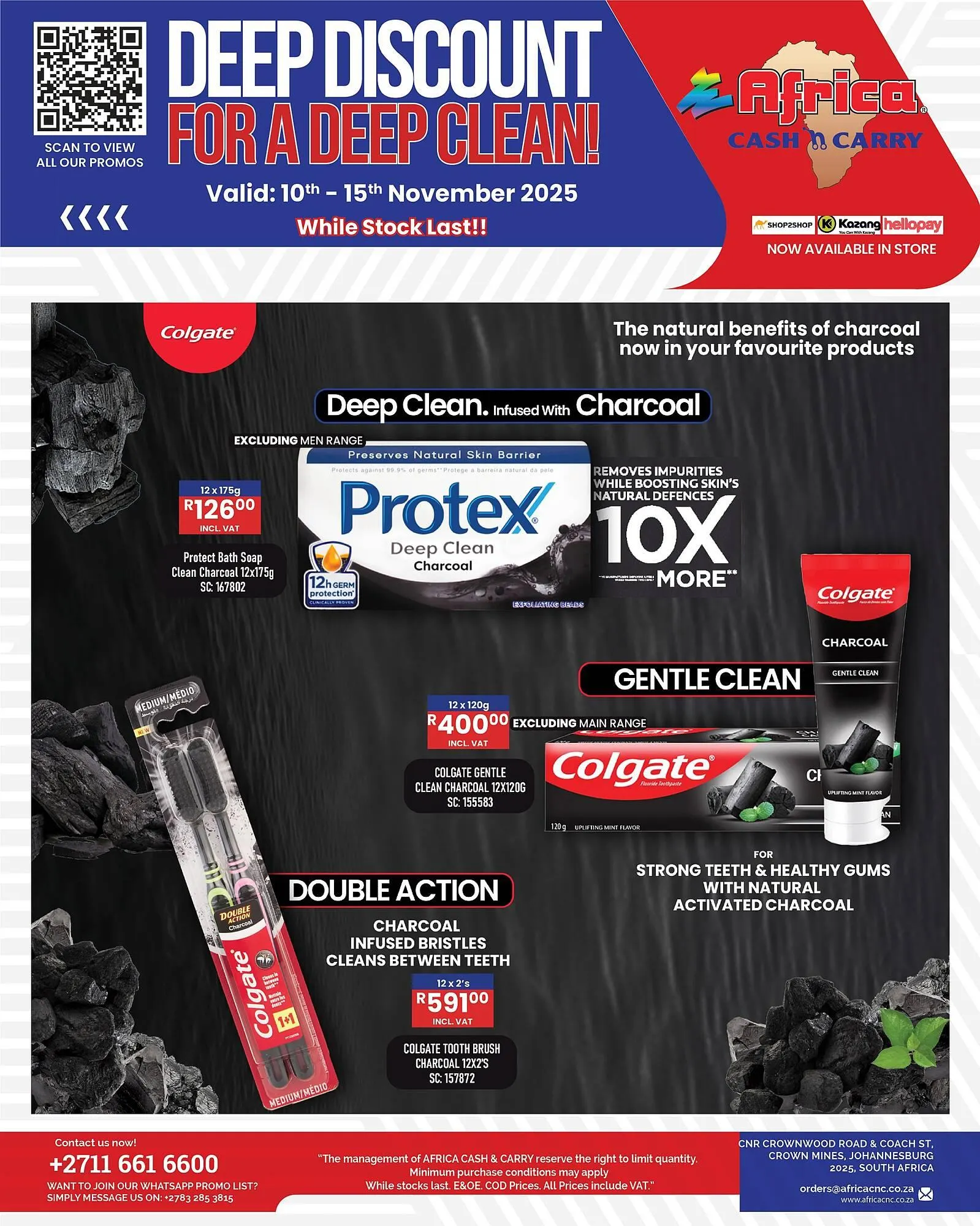 Africa Cash and Carry catalogue from 10 November to 15 November 2025 - Catalogue Page 1