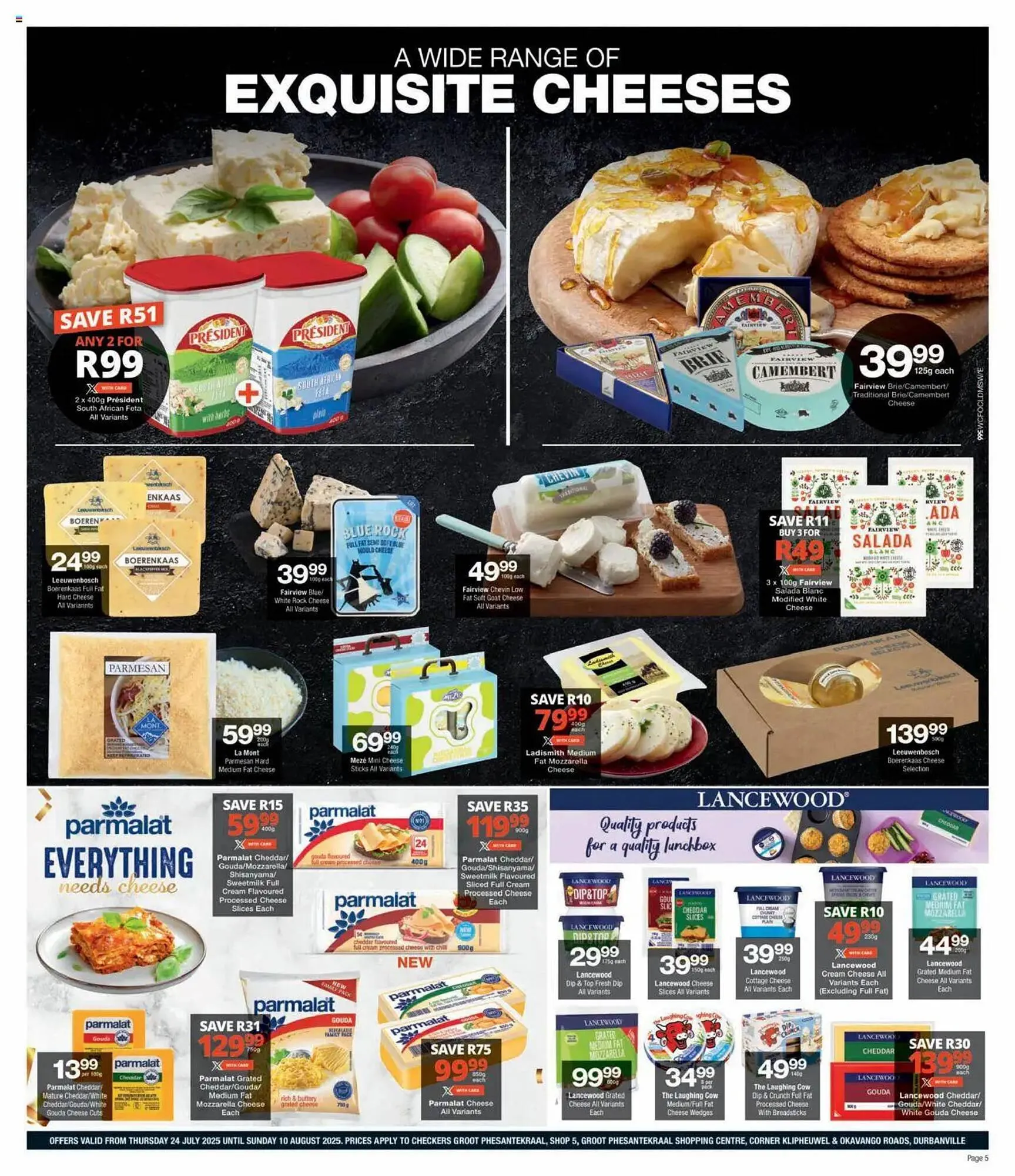 Checkers catalogue from 24 July to 10 August 2025 - Catalogue Page 5