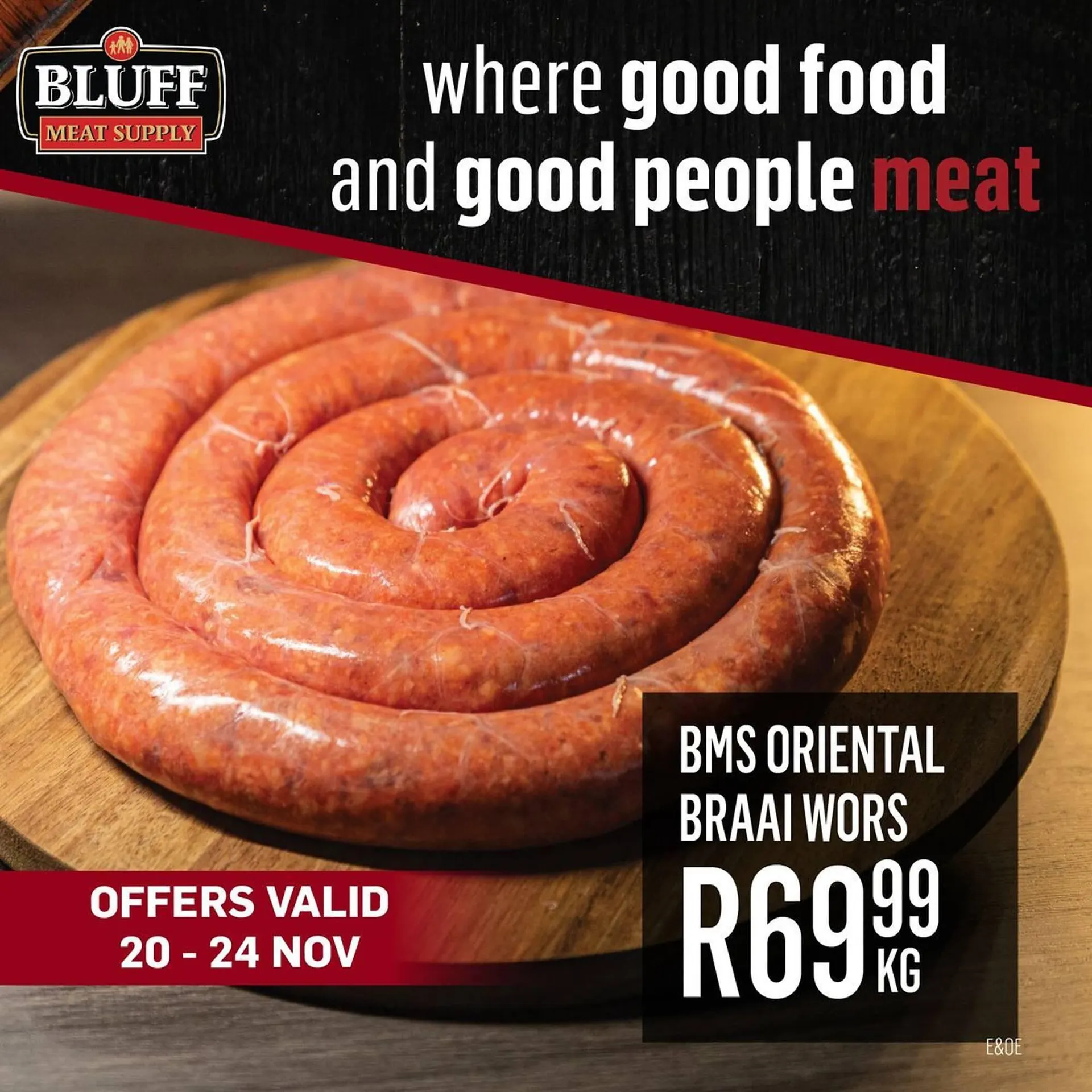 Bluff Meat Supply catalogue from 20 November to 24 November 2024 - Catalogue Page 6