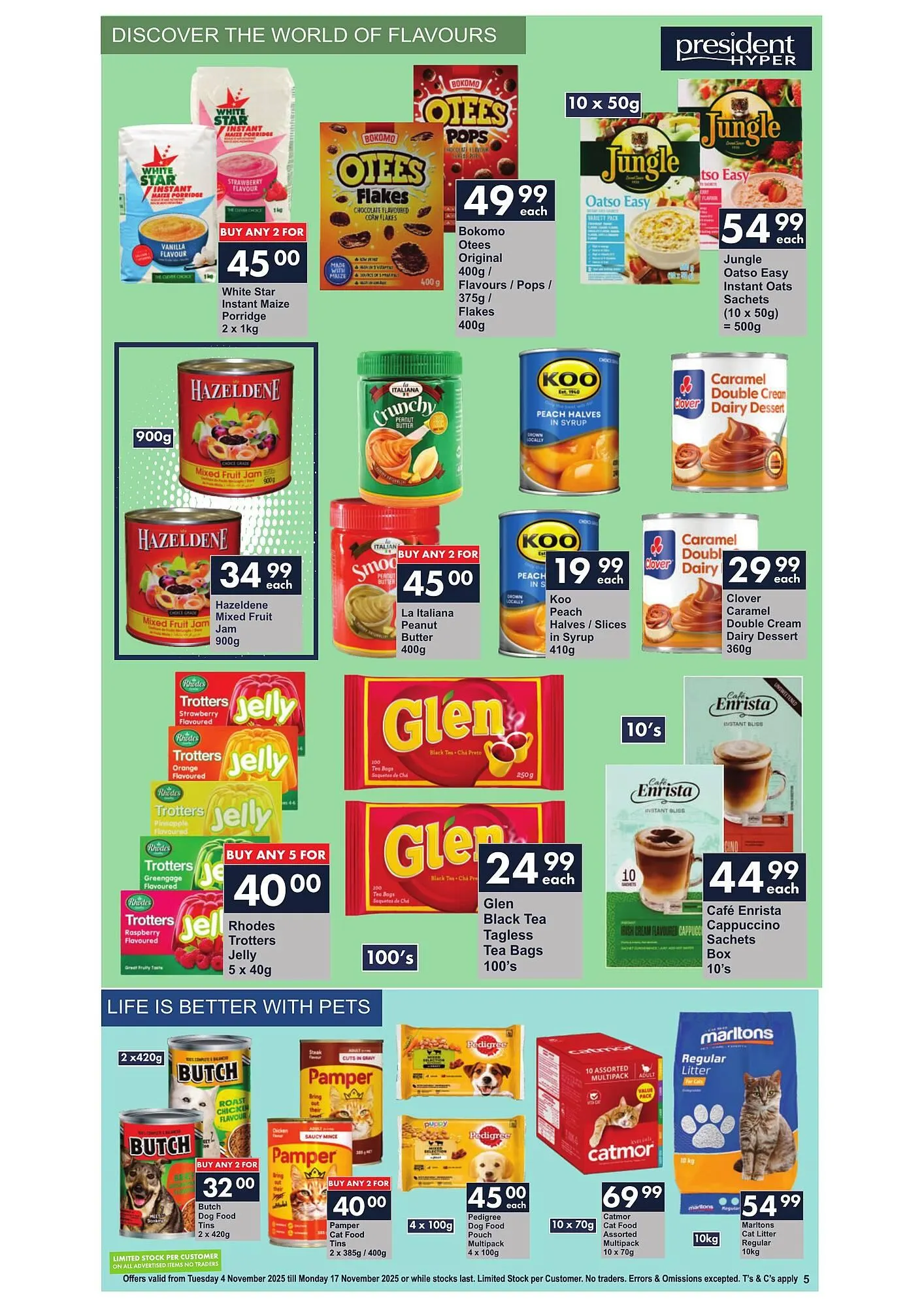 President Hyper catalogue from 4 November to 17 November 2025 - Catalogue Page 5