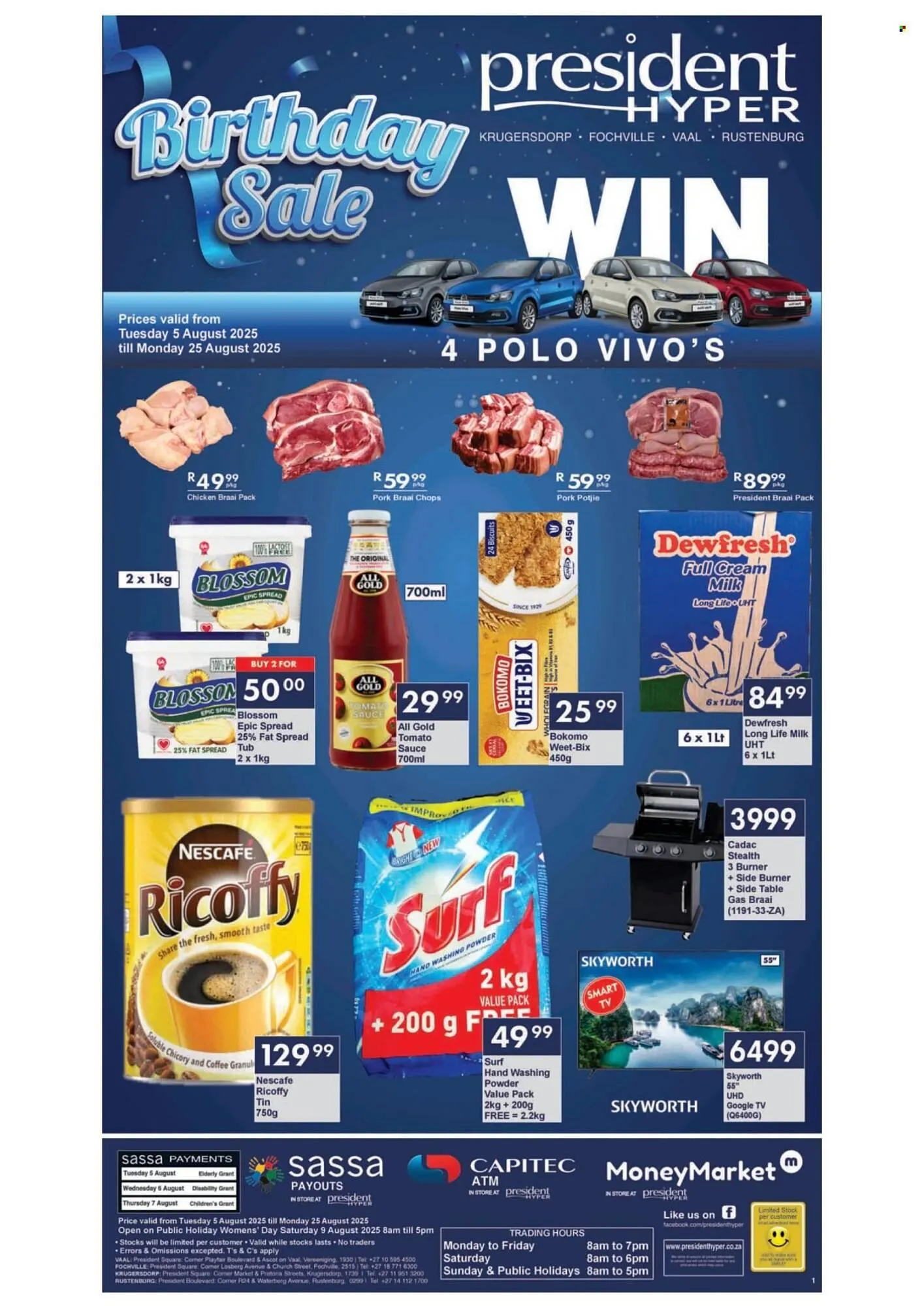 President Hyper catalogue from 5 August to 25 August 2025 - Catalogue Page 1