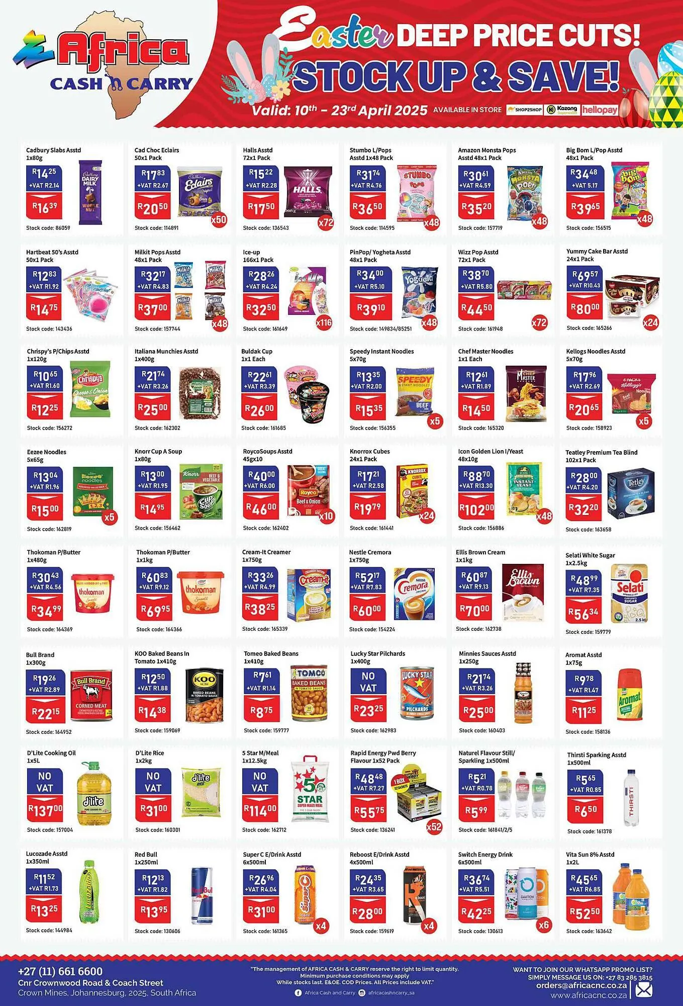 Africa Cash and Carry catalogue from 10 April to 23 April 2025 - Catalogue Page 7