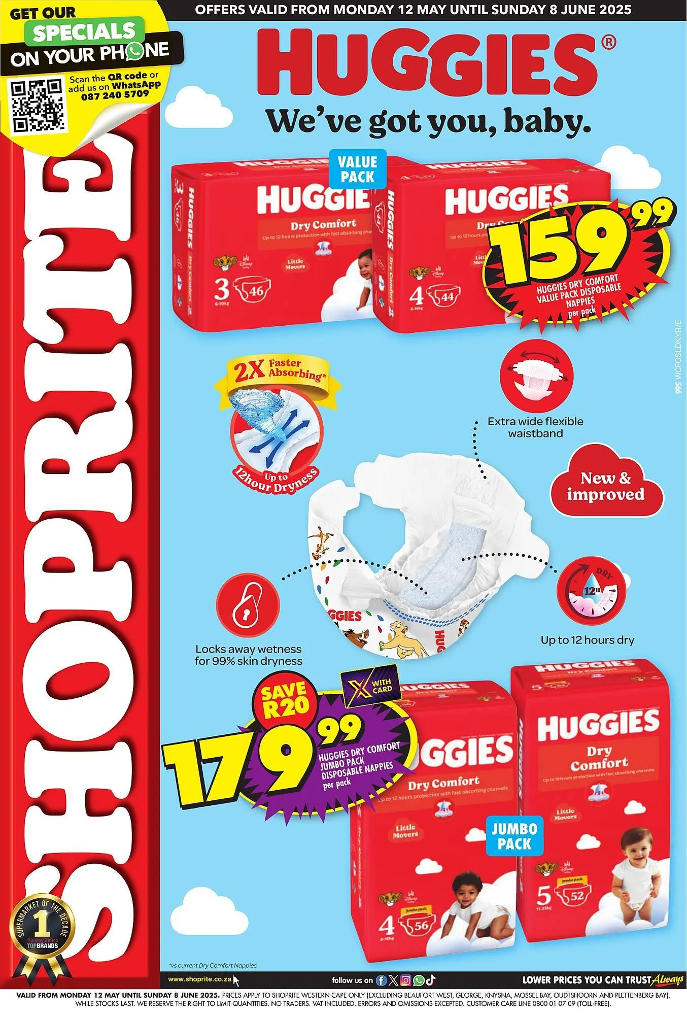 Shoprite catalogue from 12 May to 8 June 2025 - Catalogue Page 1