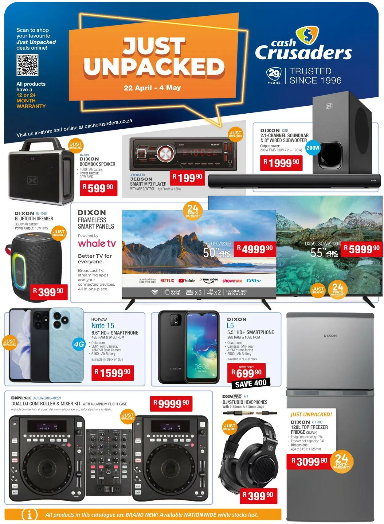 Cash Crusaders Current catalogue from 22 April to 6 May 2025 - Catalogue Page 1