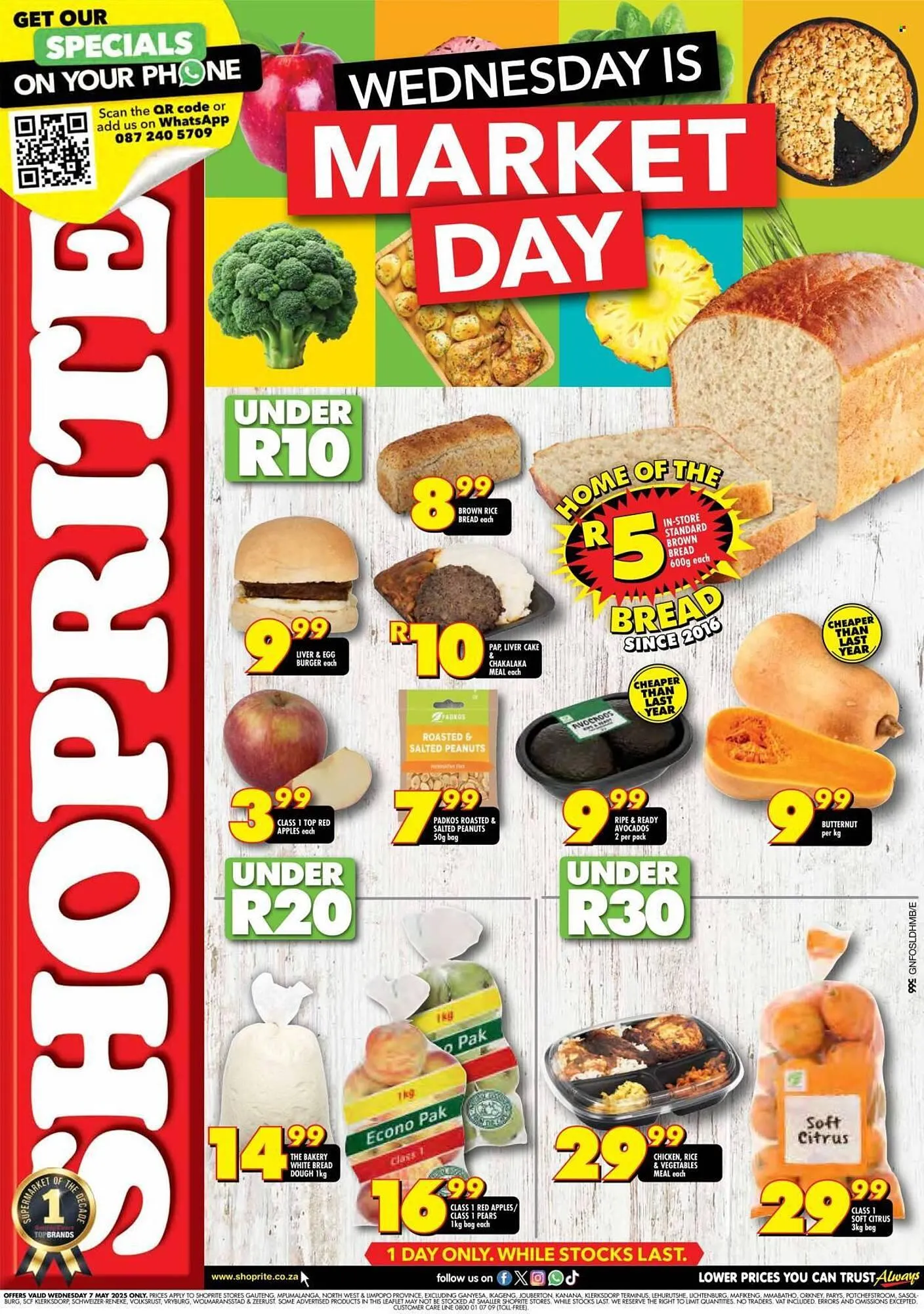 Shoprite catalogue from 6 May to 7 May 2025 - Catalogue Page 1