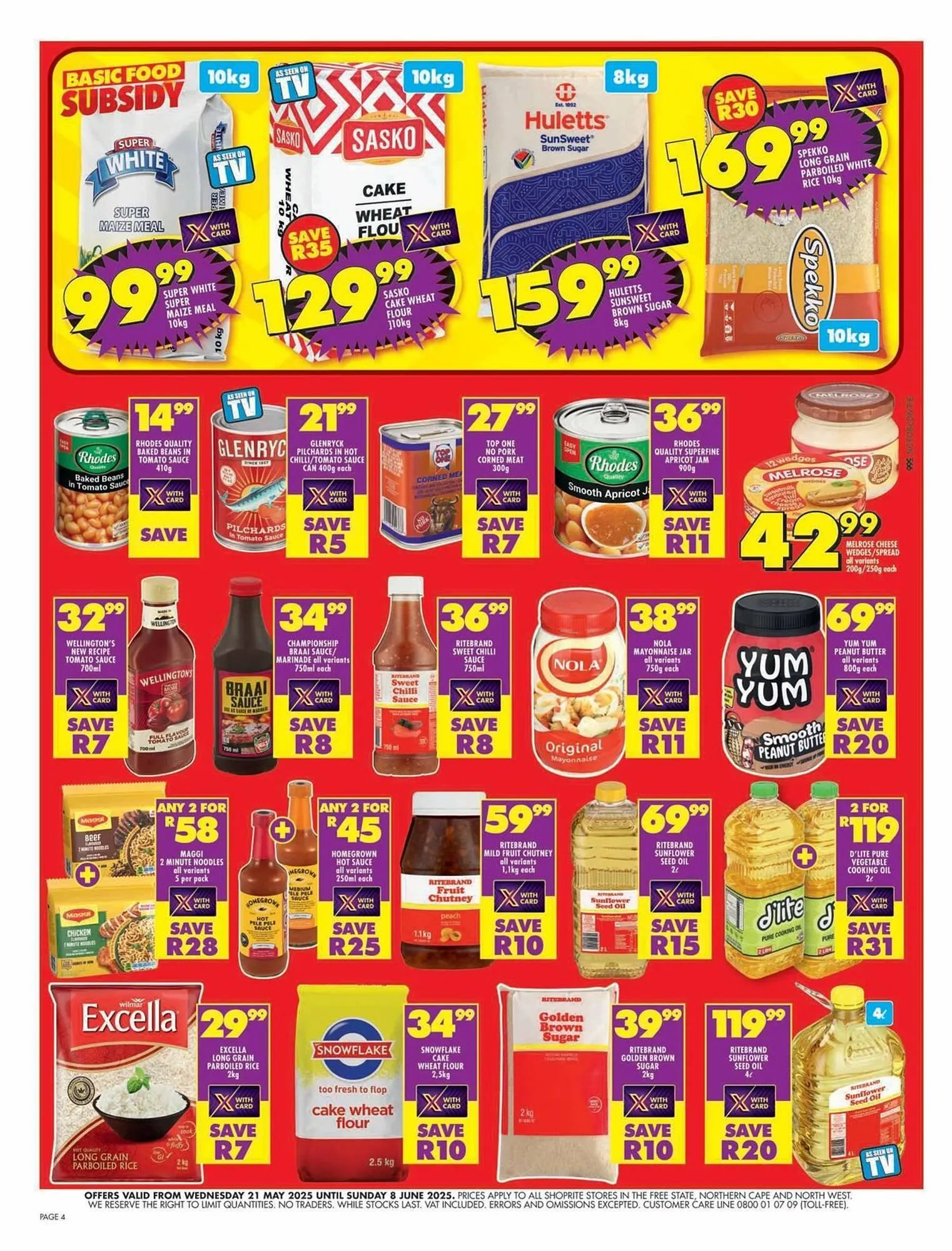 Shoprite catalogue from 21 May to 8 June 2025 - Catalogue Page 4