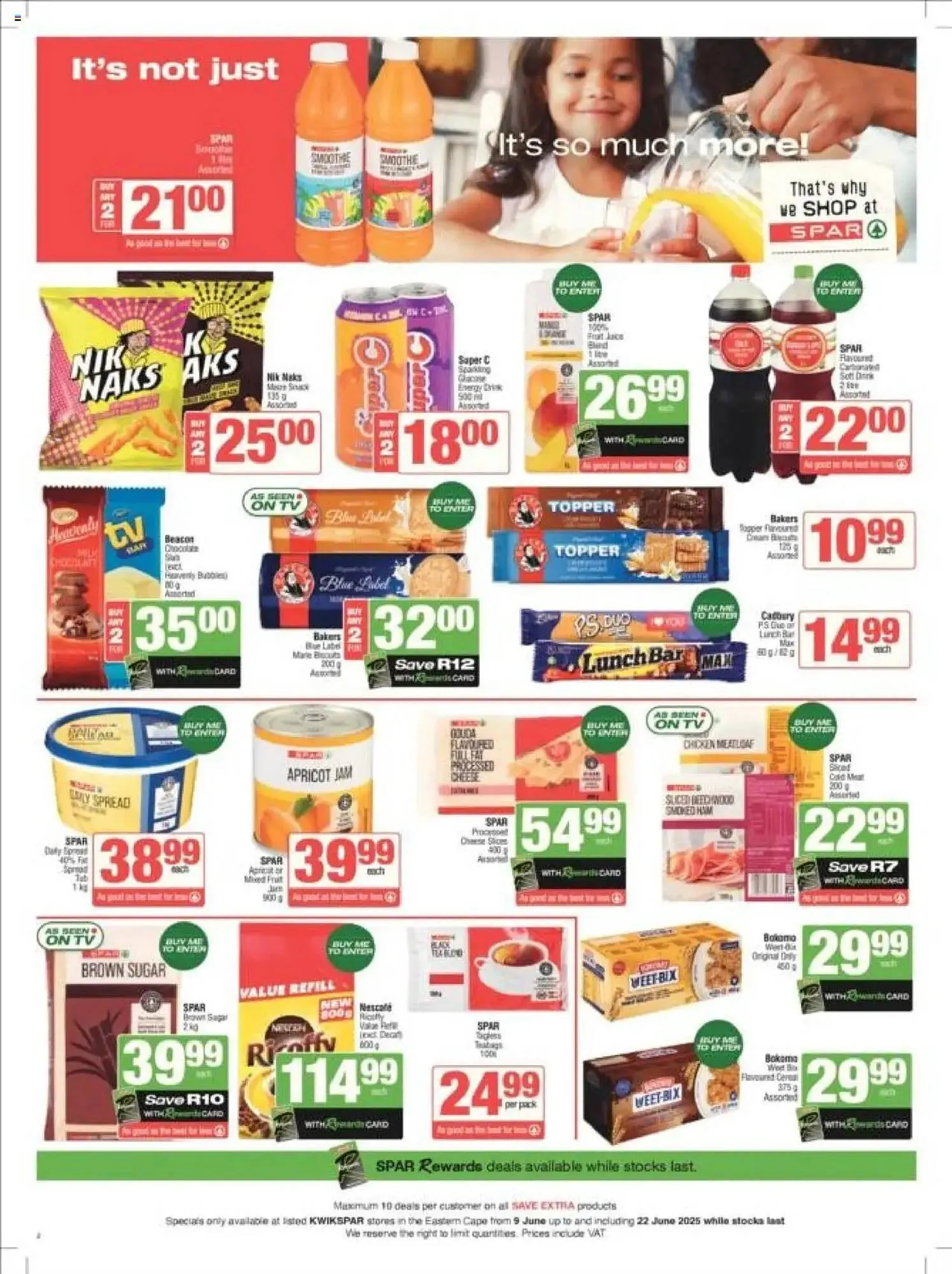 KwikSpar catalogue from 9 June to 22 June 2025 - Catalogue Page 2