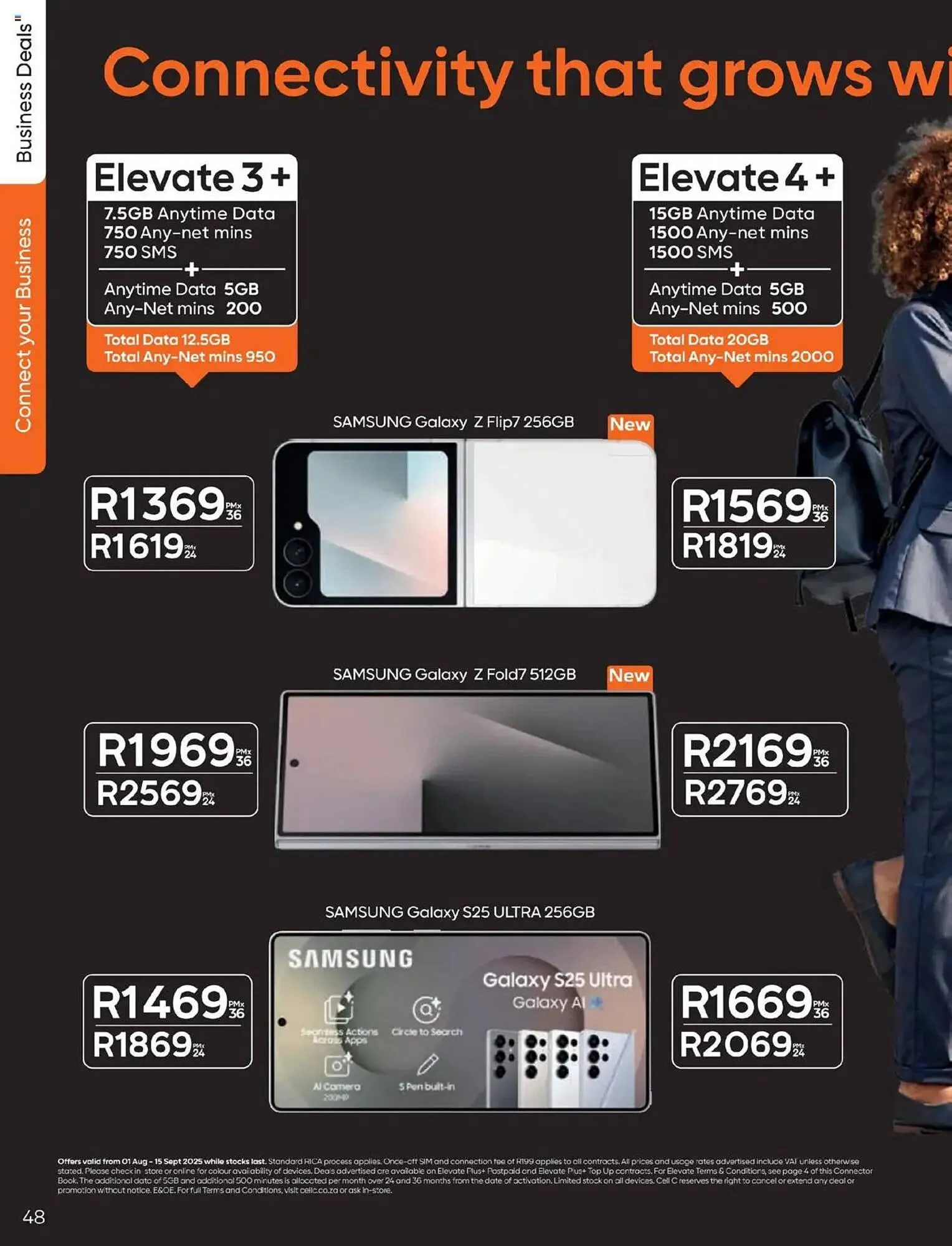 Cell C catalogue from 1 August to 15 September 2025 - Catalogue Page 48