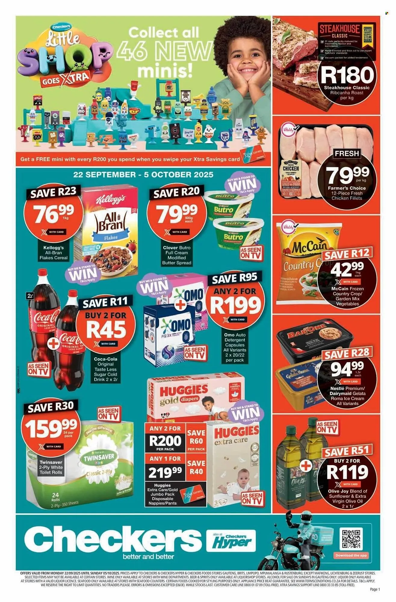 Checkers catalogue from 22 September to 5 October 2025 - Catalogue Page 1