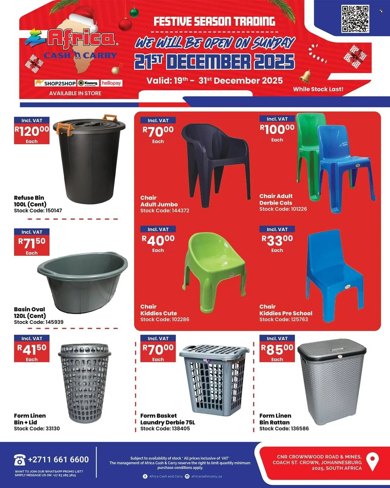Africa Cash and Carry catalogue from 19 December to 31 December 2025 - Catalogue Page 2