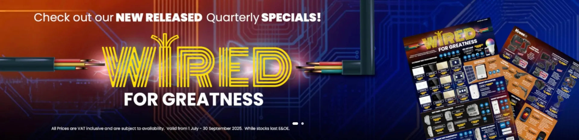 ACDC Express catalogue from 1 July to 30 September 2025 - Catalogue Page 1