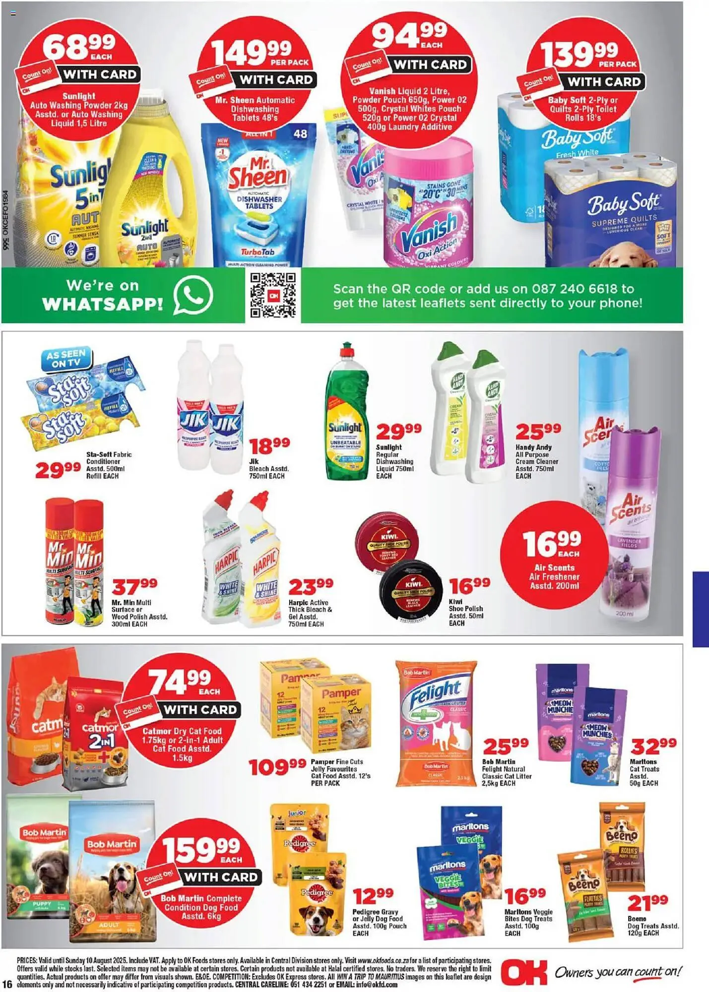 OK Foods catalogue from 23 July to 10 August 2025 - Catalogue Page 16