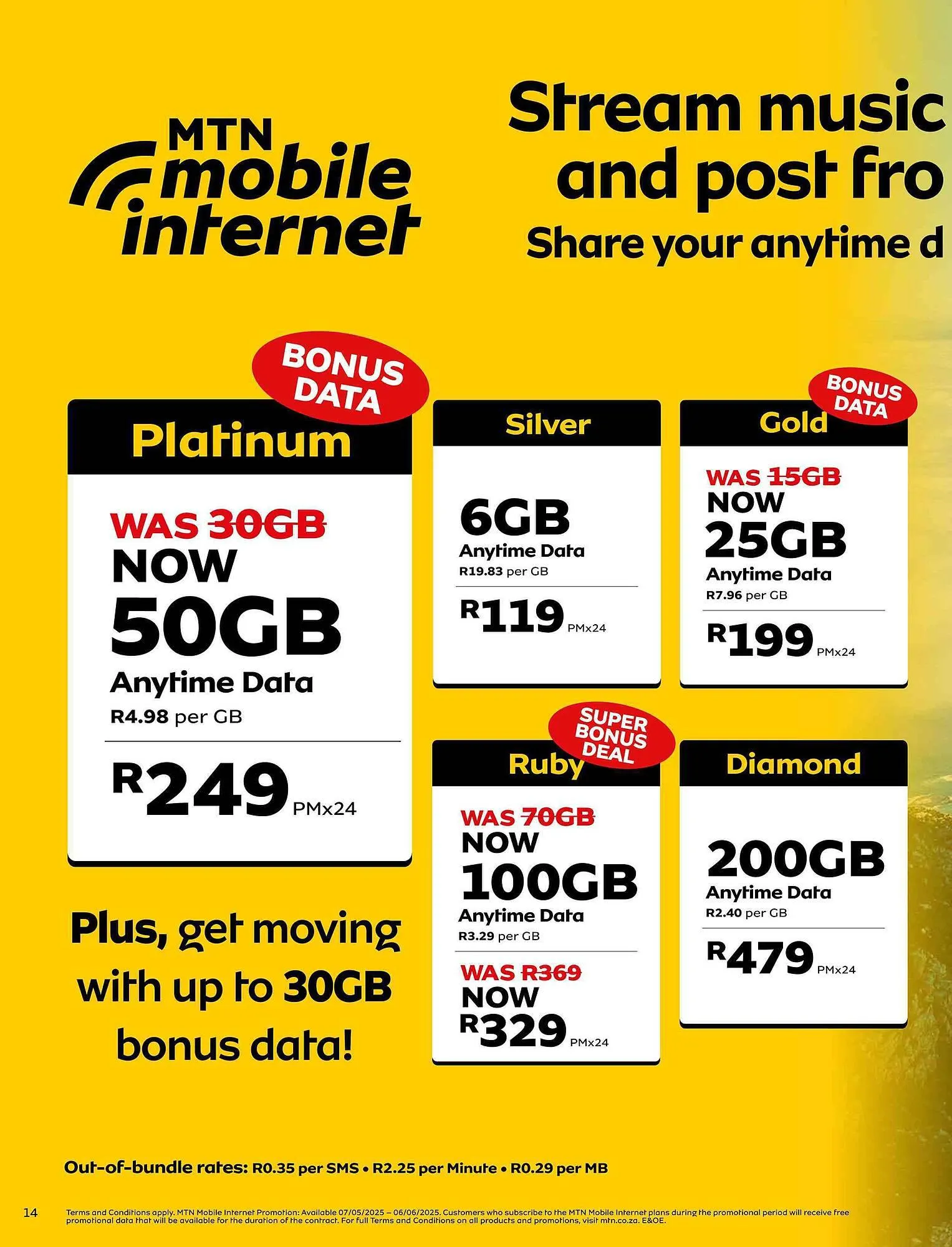 MTN catalogue from 7 May to 6 June 2025 - Catalogue Page 14