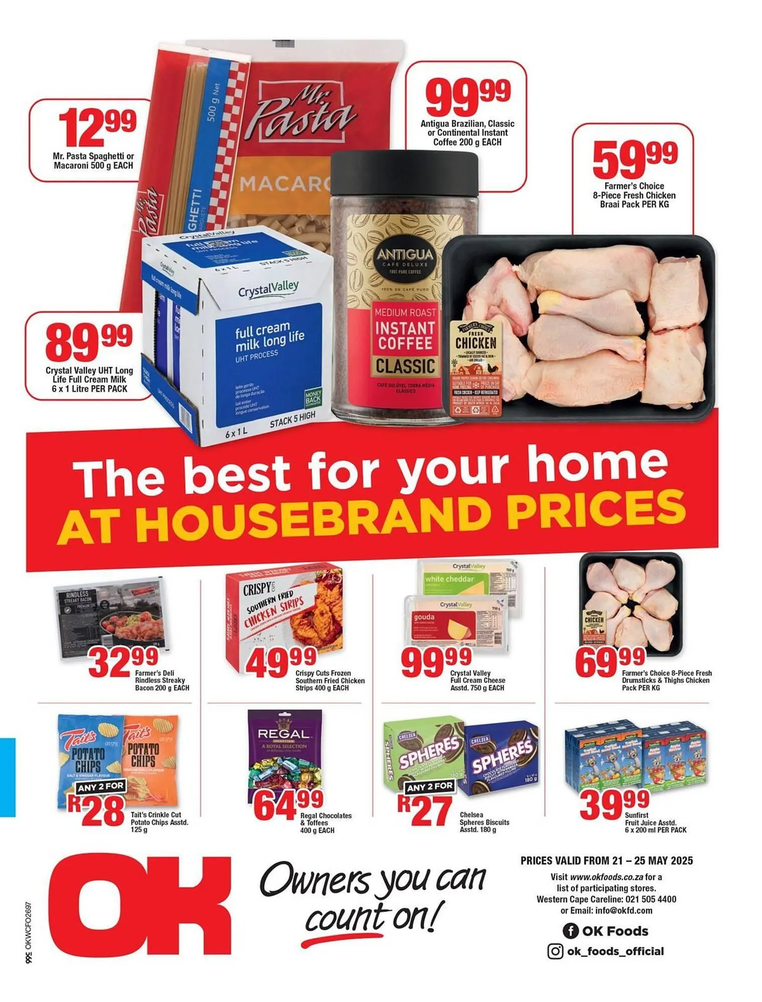 OK Foods catalogue from 21 May to 25 May 2025 - Catalogue Page 1