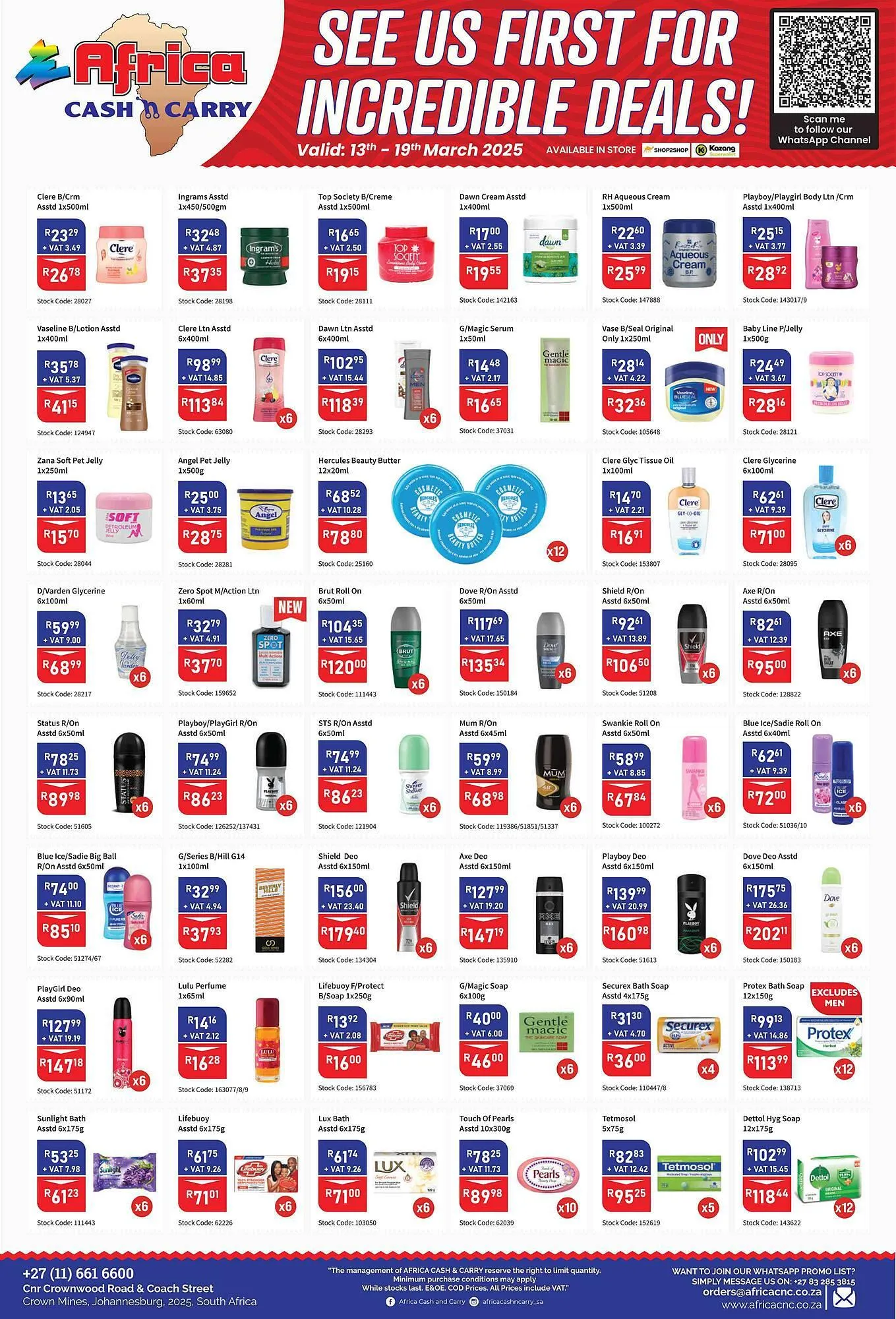 Africa Cash and Carry catalogue from 13 March to 19 March 2025 - Catalogue Page 3