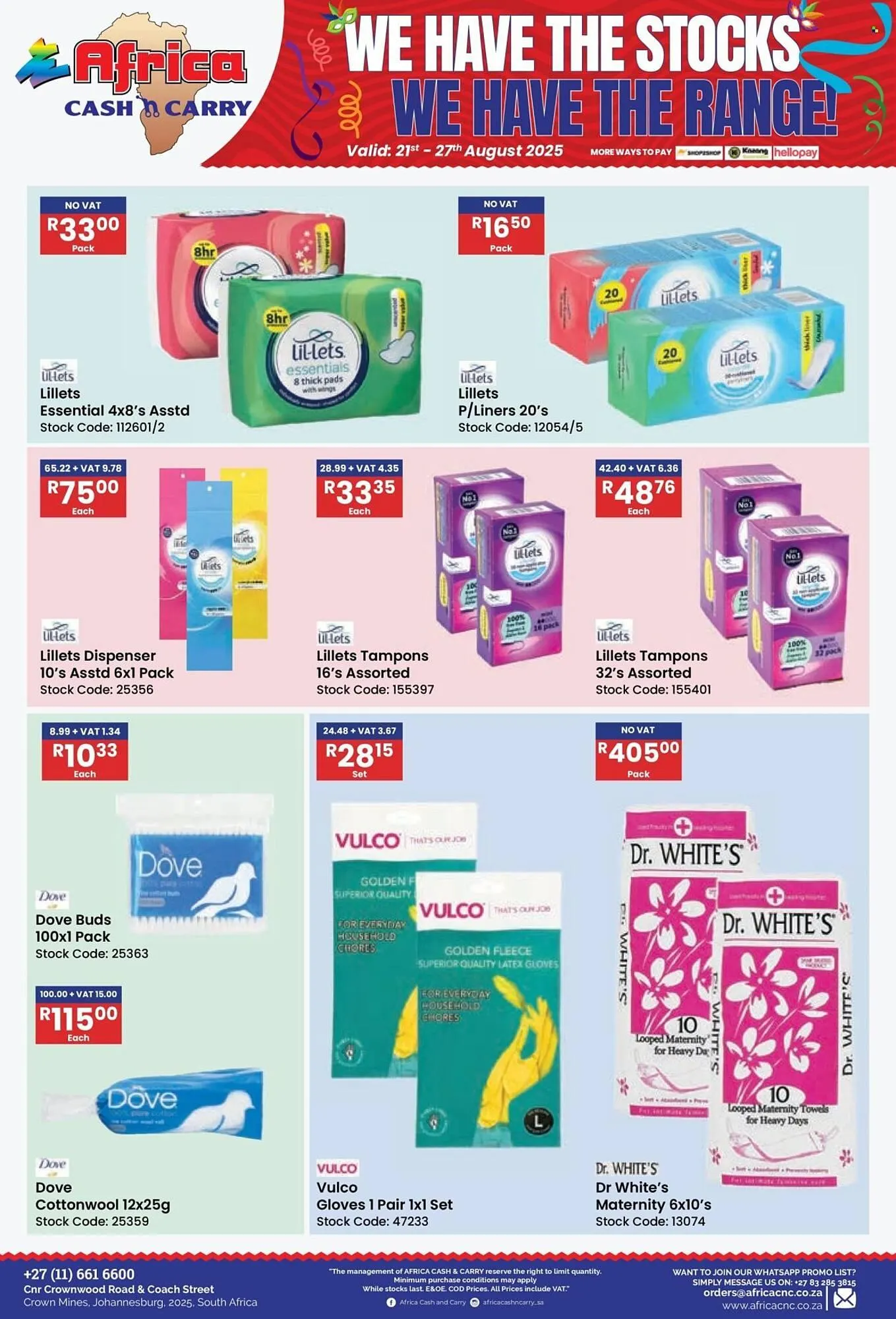 Africa Cash and Carry catalogue from 21 August to 27 August 2025 - Catalogue Page 32