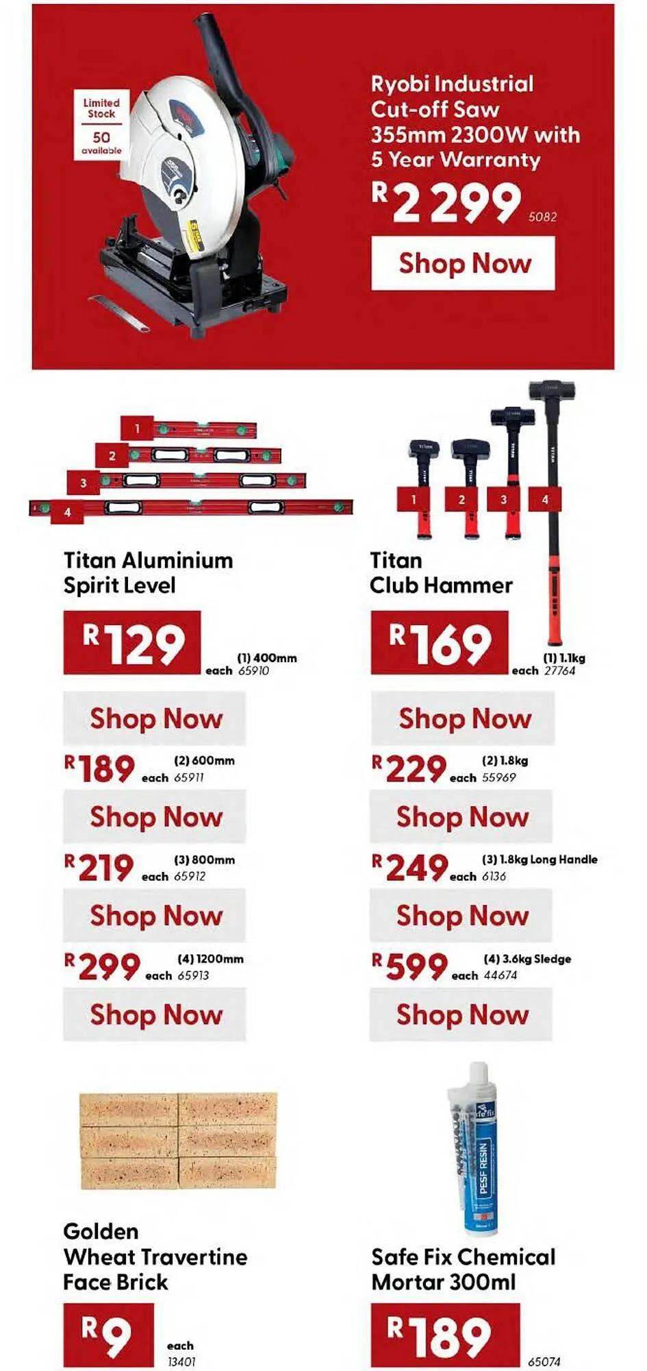 Brights Hardware catalogue from 14 January to 28 February 2025 - Catalogue Page 4