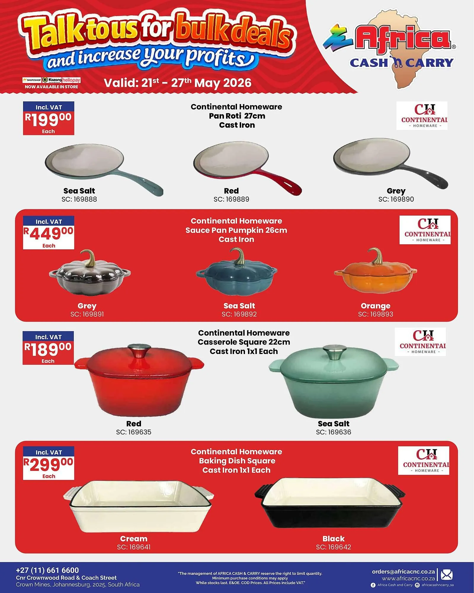Africa Cash and Carry catalogue from 21 May to 27 May 2026 - Catalogue Page 41