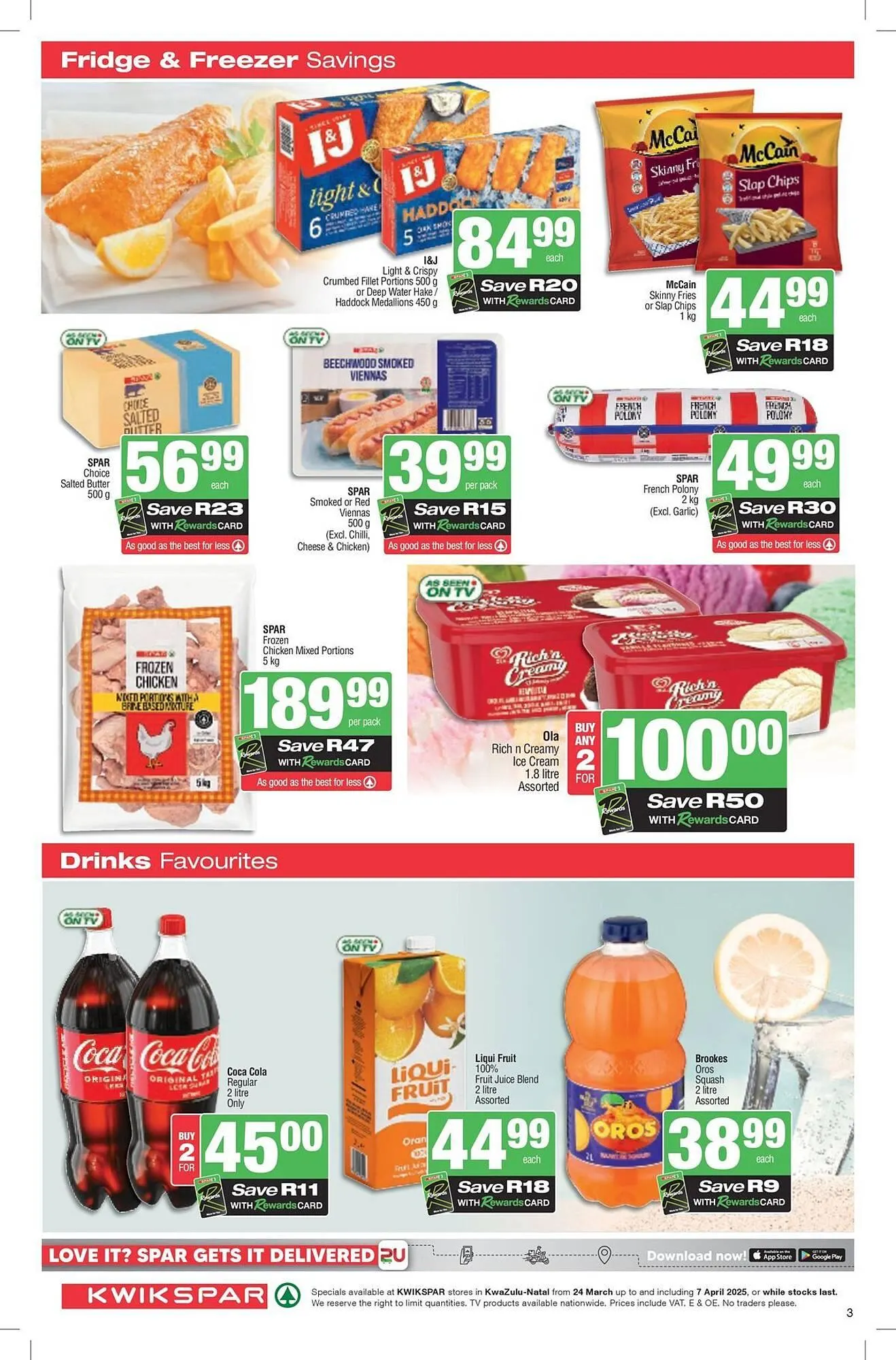 KwikSpar catalogue from 24 March to 21 April 2025 - Catalogue Page 3