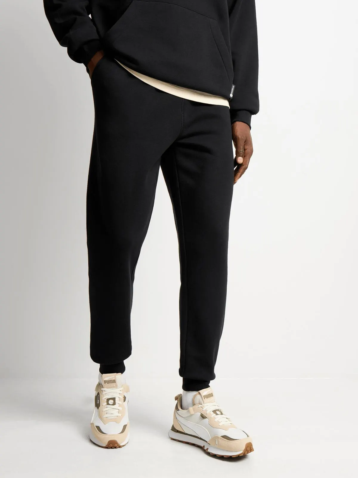 TS Mens Dynamic Fleece Black Jogger