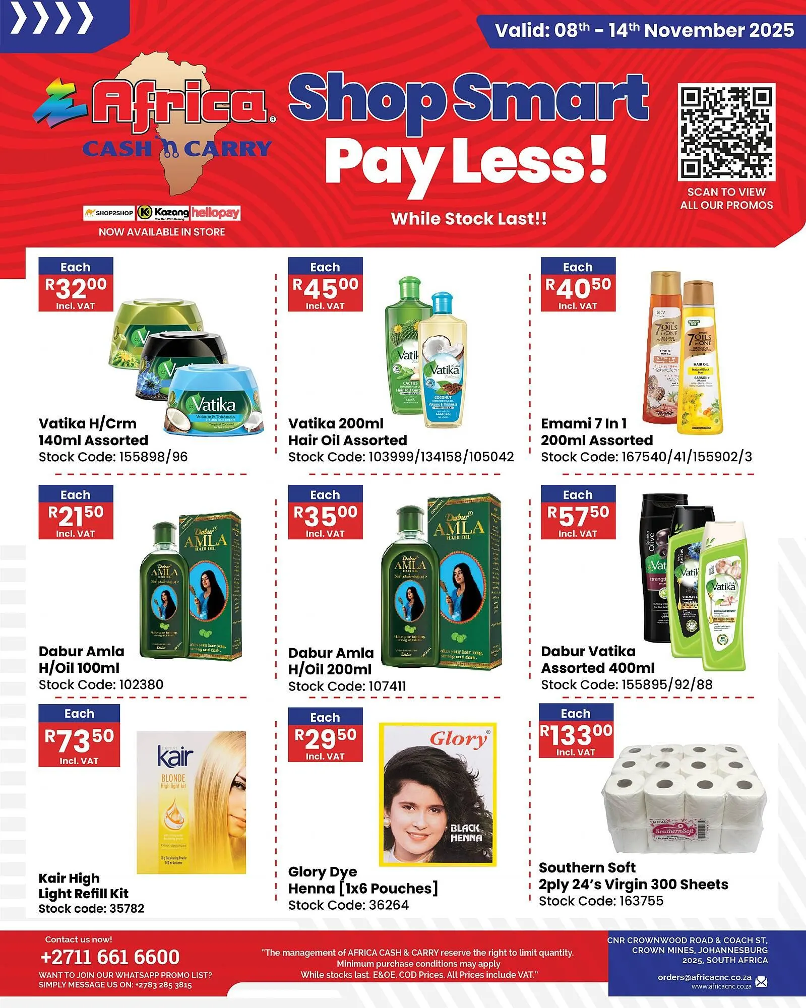Africa Cash and Carry catalogue from 8 November to 14 November 2025 - Catalogue Page 2