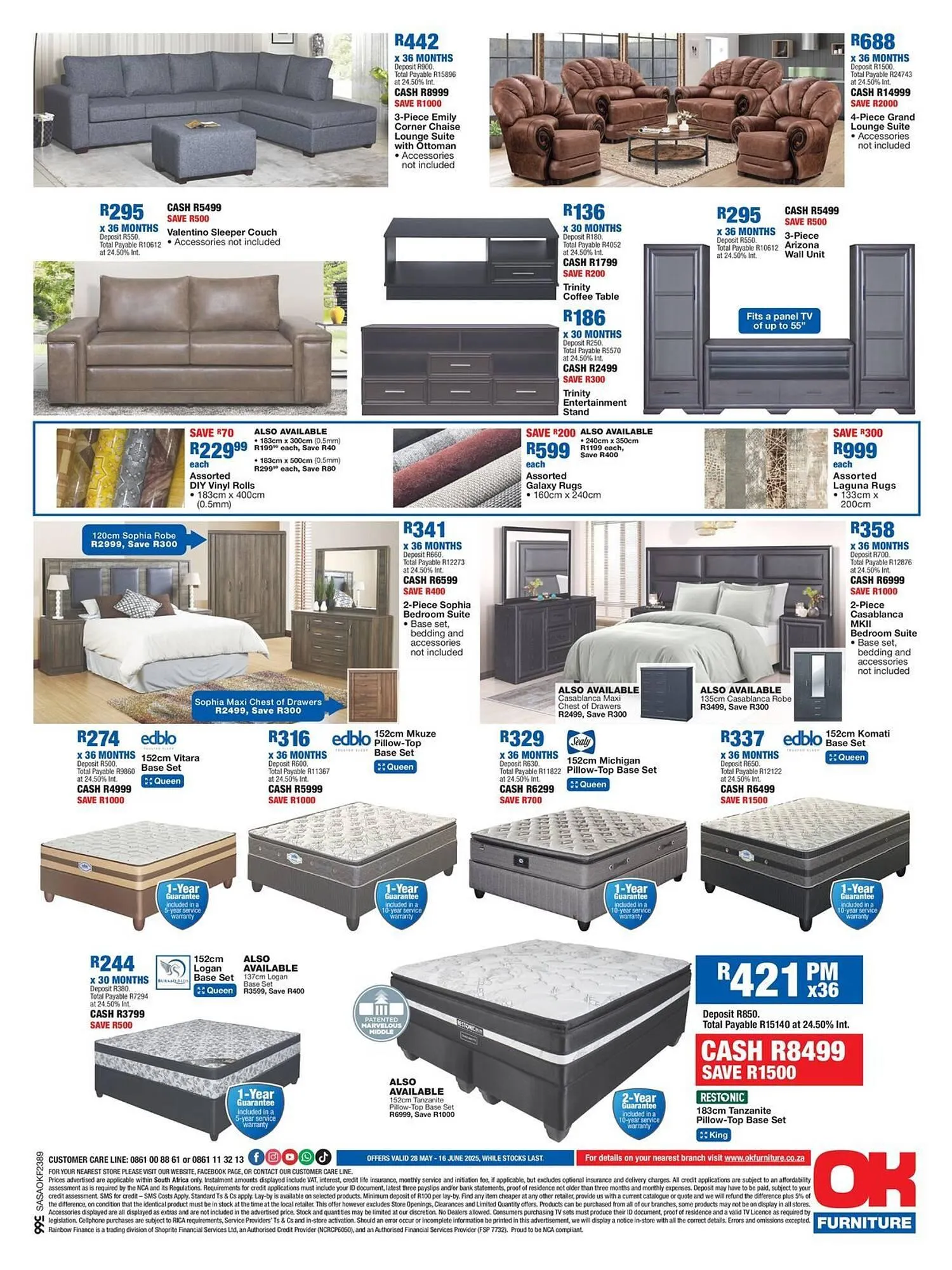 OK Furniture catalogue from 29 May to 16 June 2025 - Catalogue Page 4