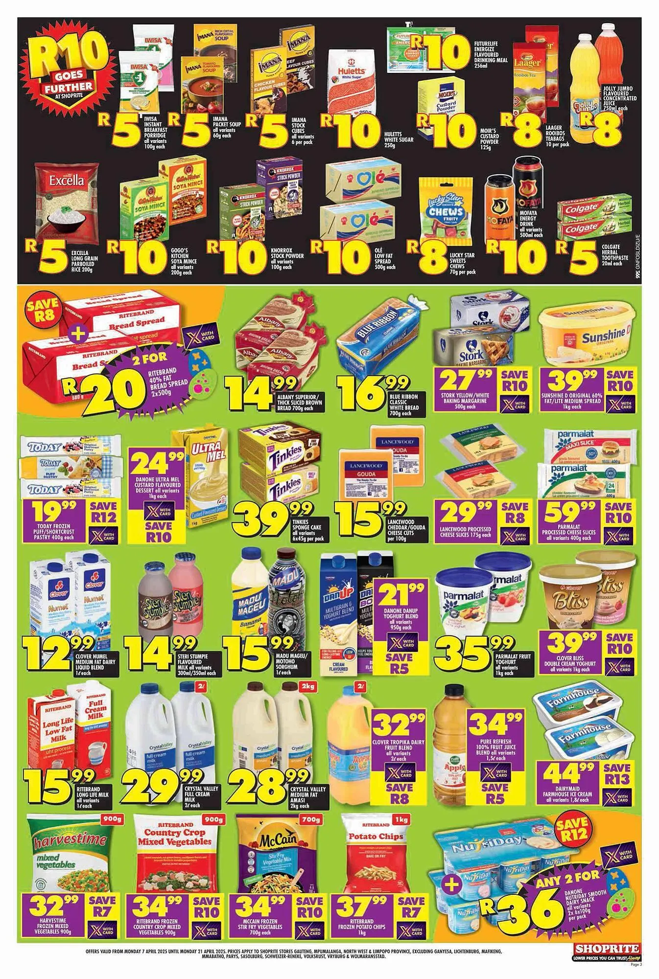 Shoprite catalogue from 7 April to 21 April 2025 - Catalogue Page 3