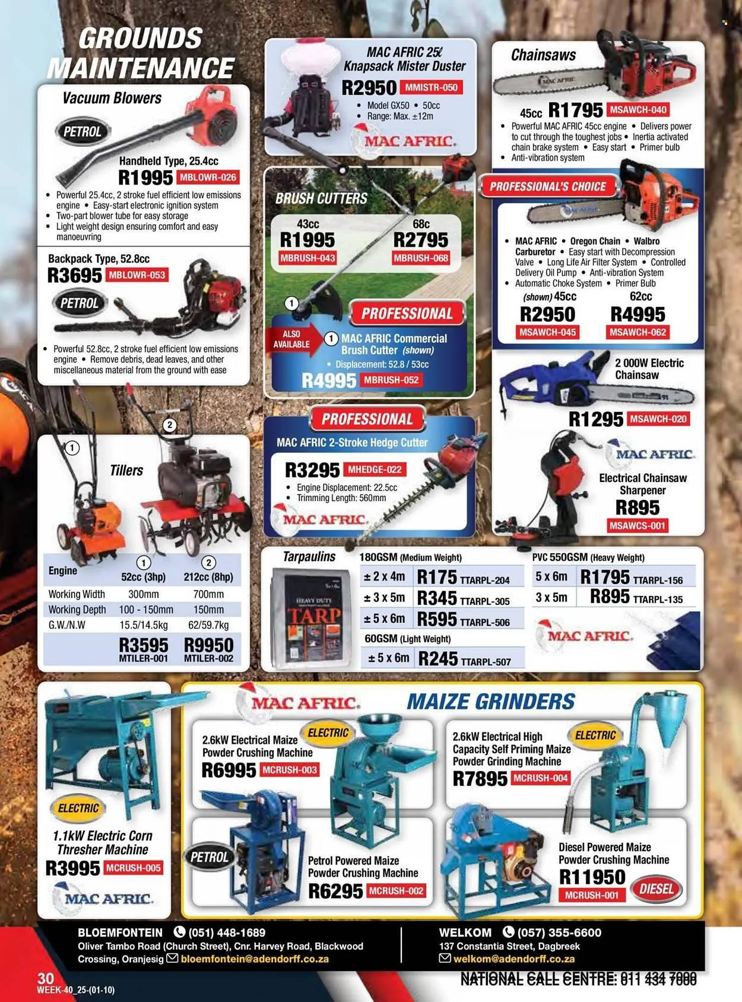 Adendorff Machinery Mart catalogue from 1 October to 31 October 2025 - Catalogue Page 32