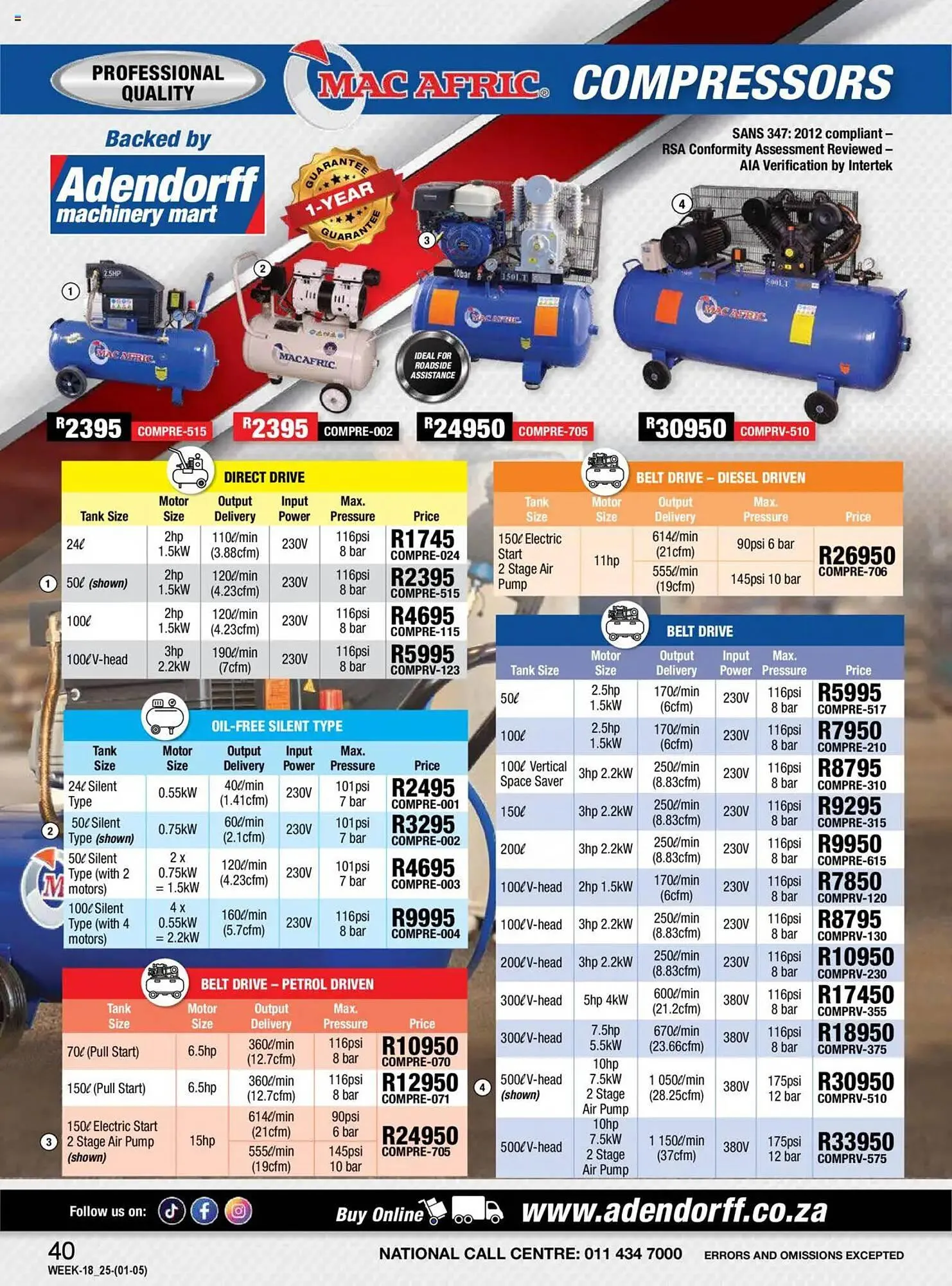 Adendorff Machinery Mart catalogue from 1 May to 31 May 2025 - Catalogue Page 42