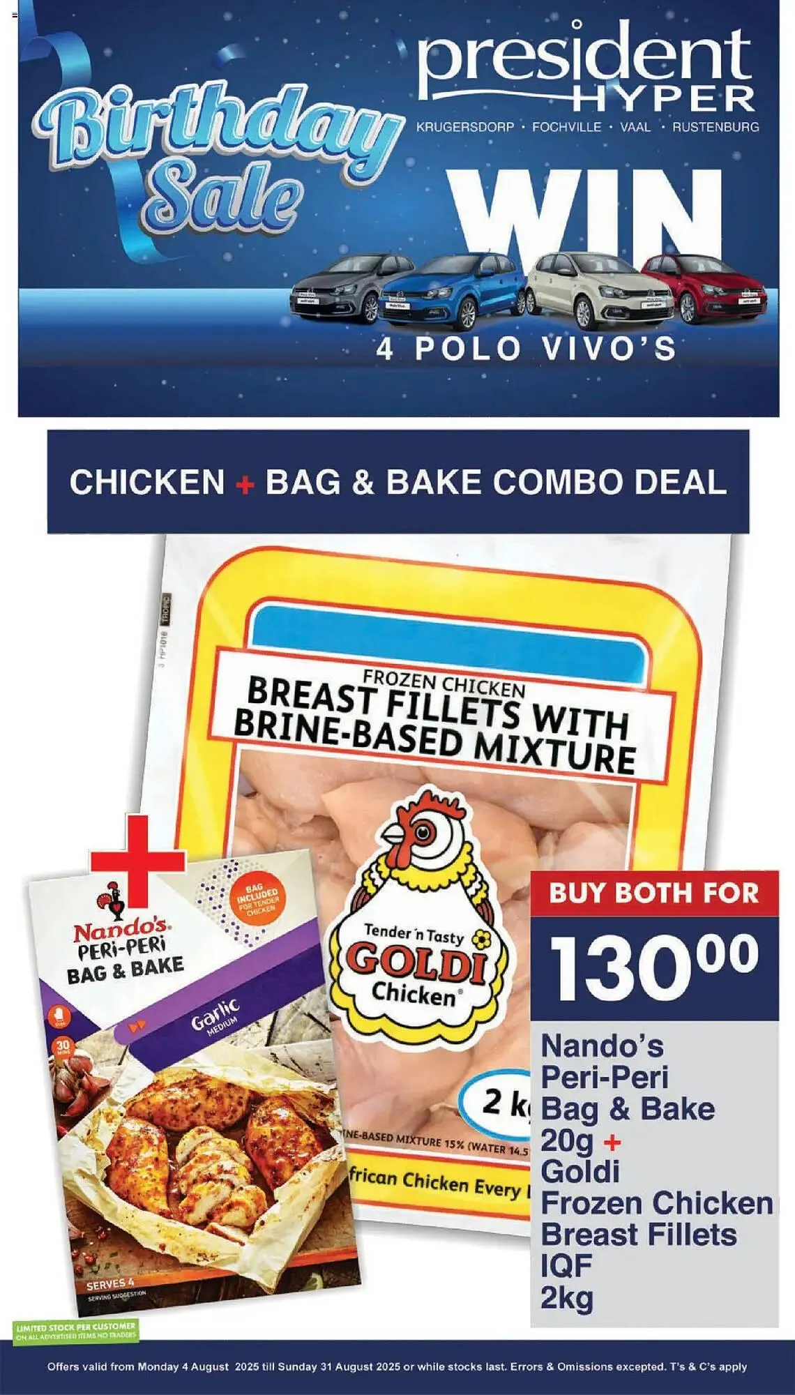 President Hyper catalogue from 4 August to 31 August 2025 - Catalogue Page 2