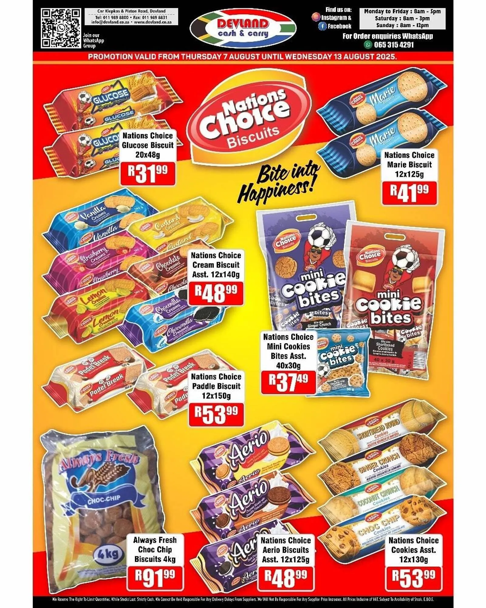 Devland Cash And Carry catalogue from 7 August to 13 August 2025 - Catalogue Page 1