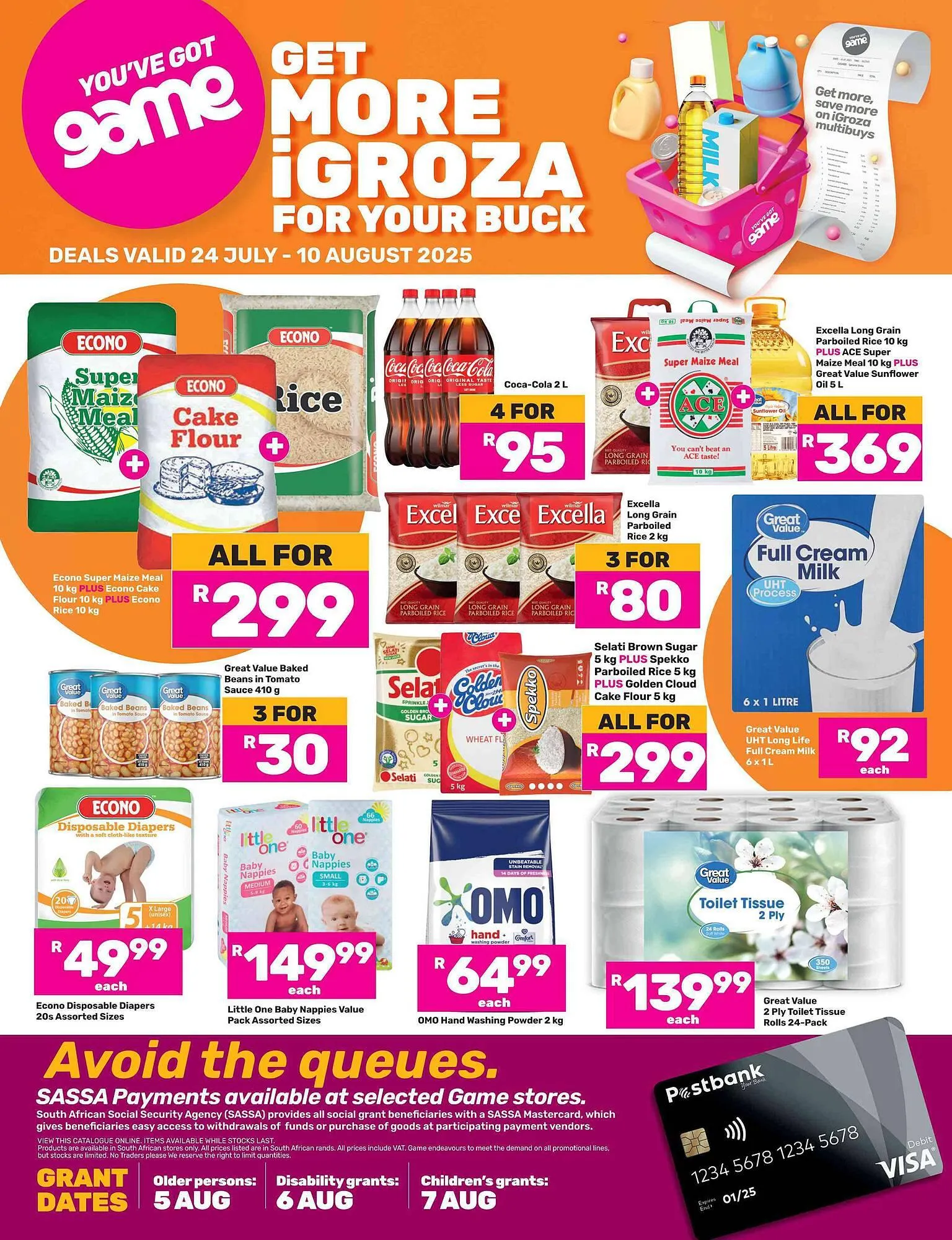 Game catalogue from 24 July to 10 August 2025 - Catalogue Page 1