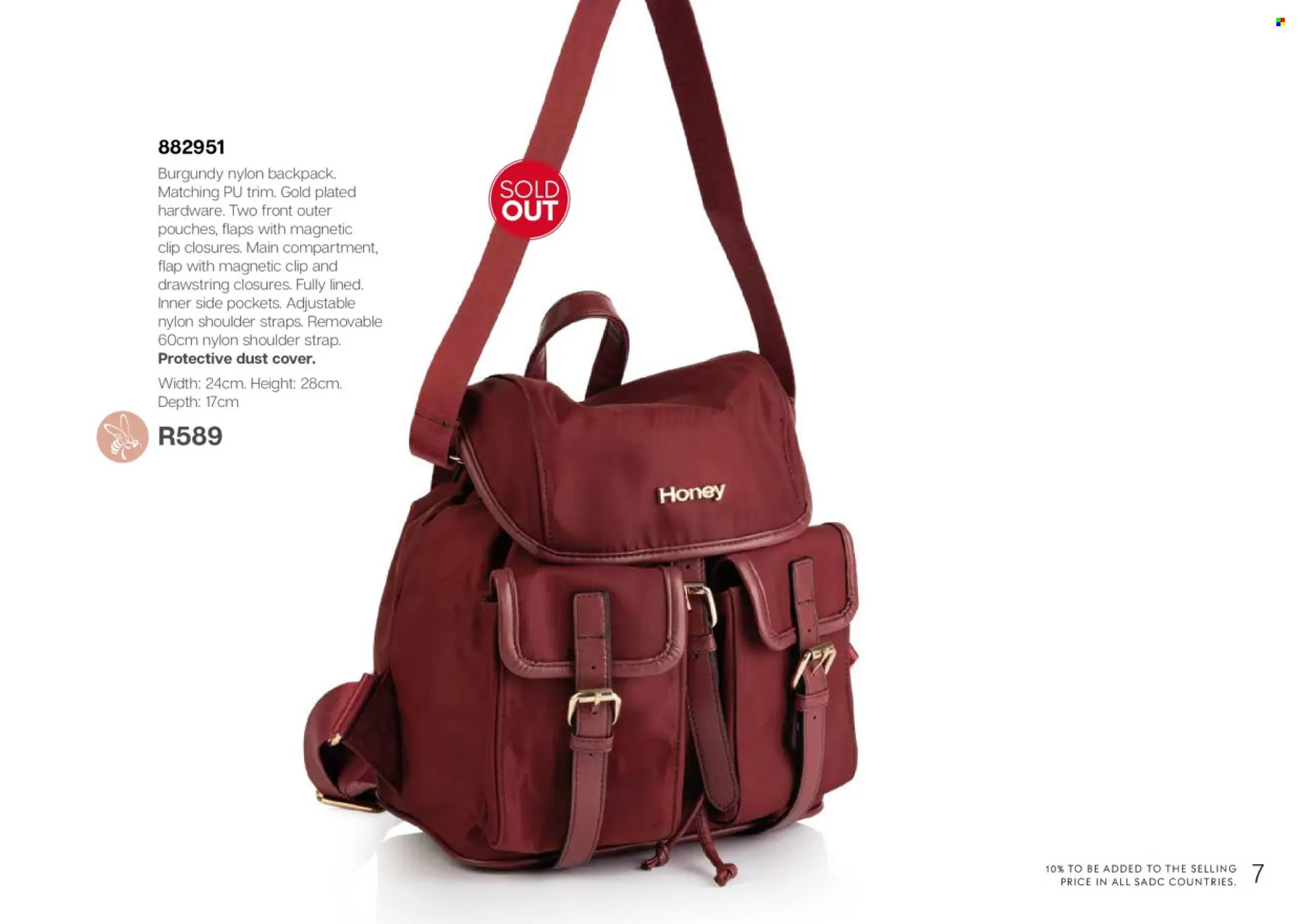 Honey Fashion Accessories catalogue from 12 August to 20 August 2025 - Catalogue Page 9