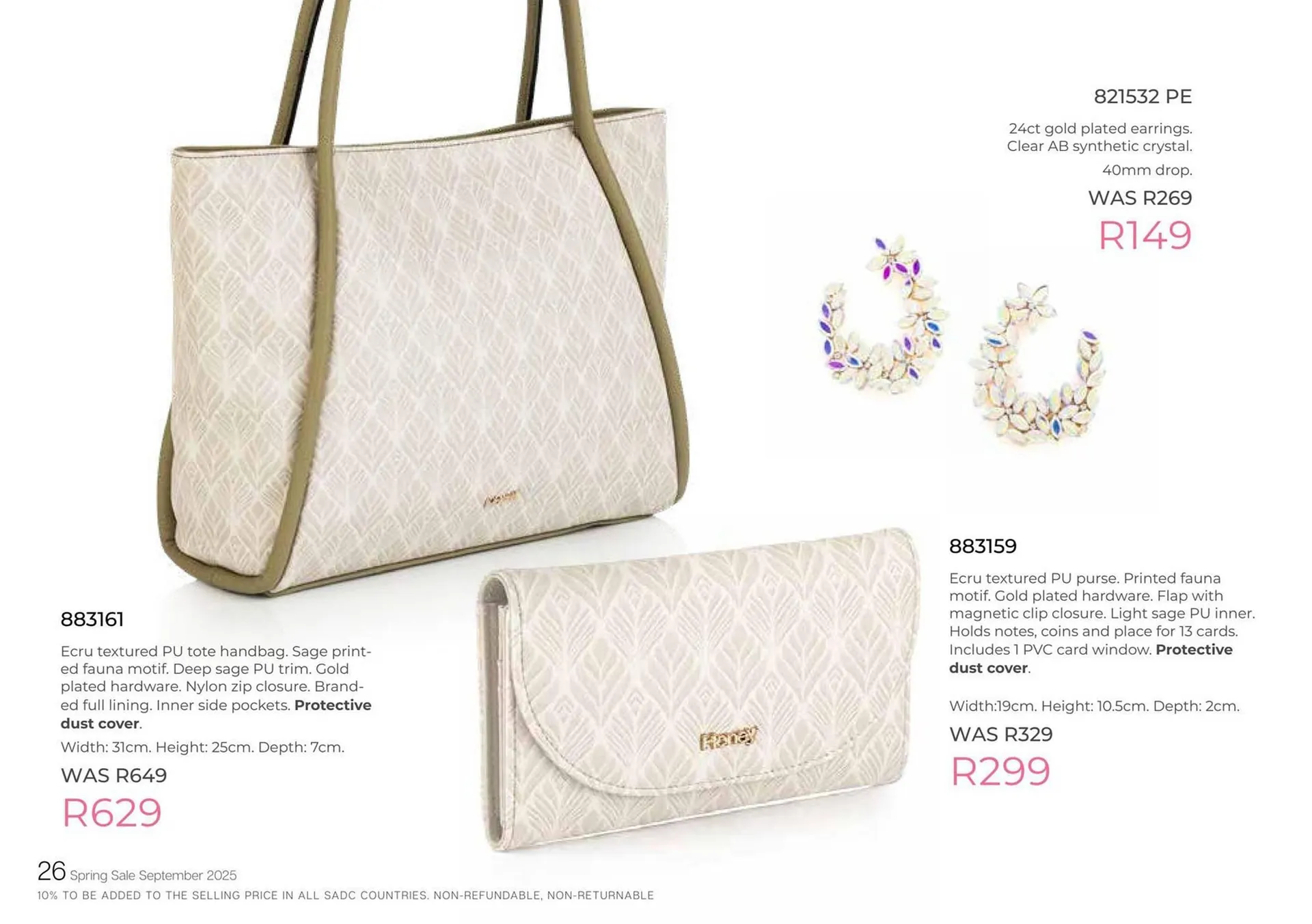 Honey Fashion Accessories catalogue from 3 September to 30 September 2025 - Catalogue Page 28